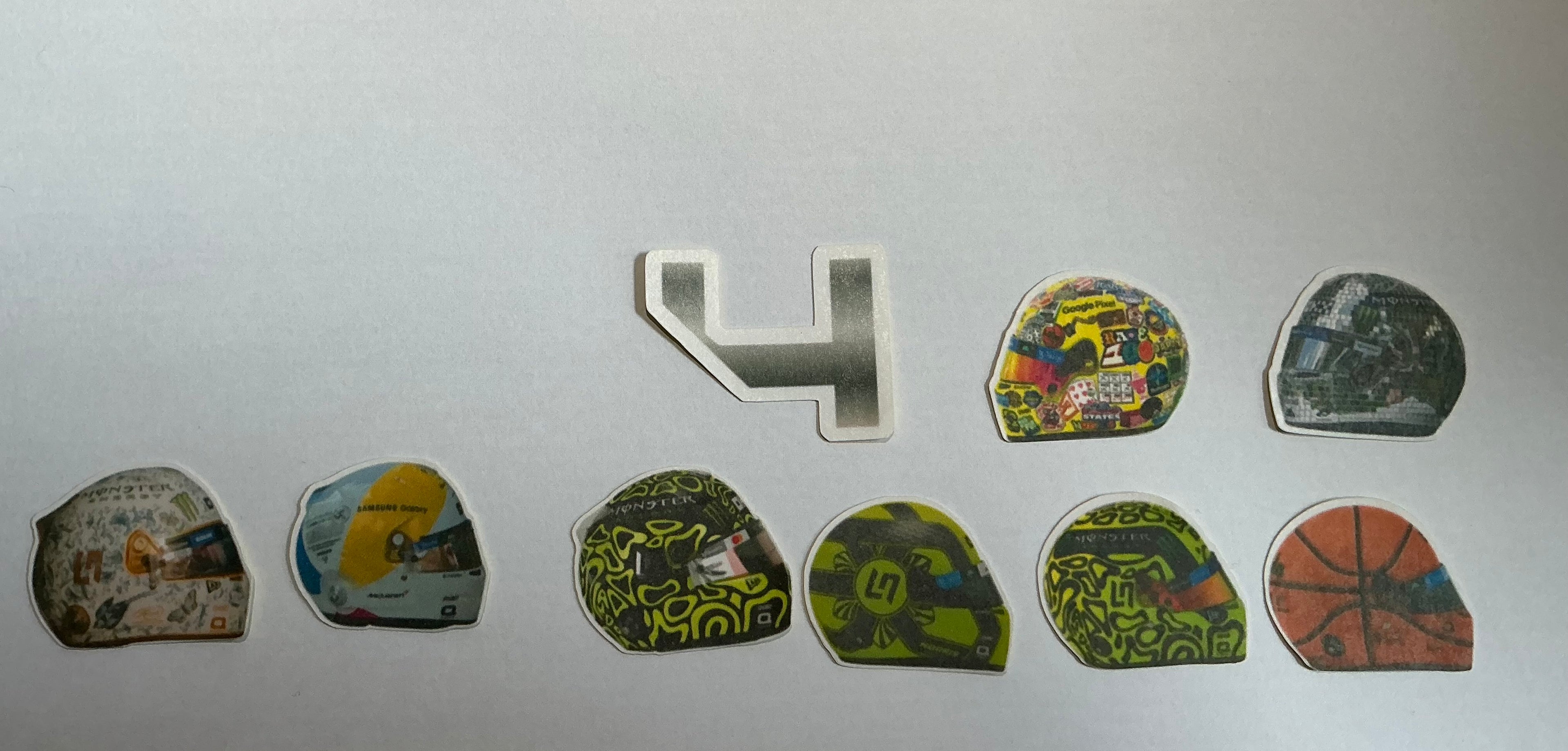 Lando Norris Stickers