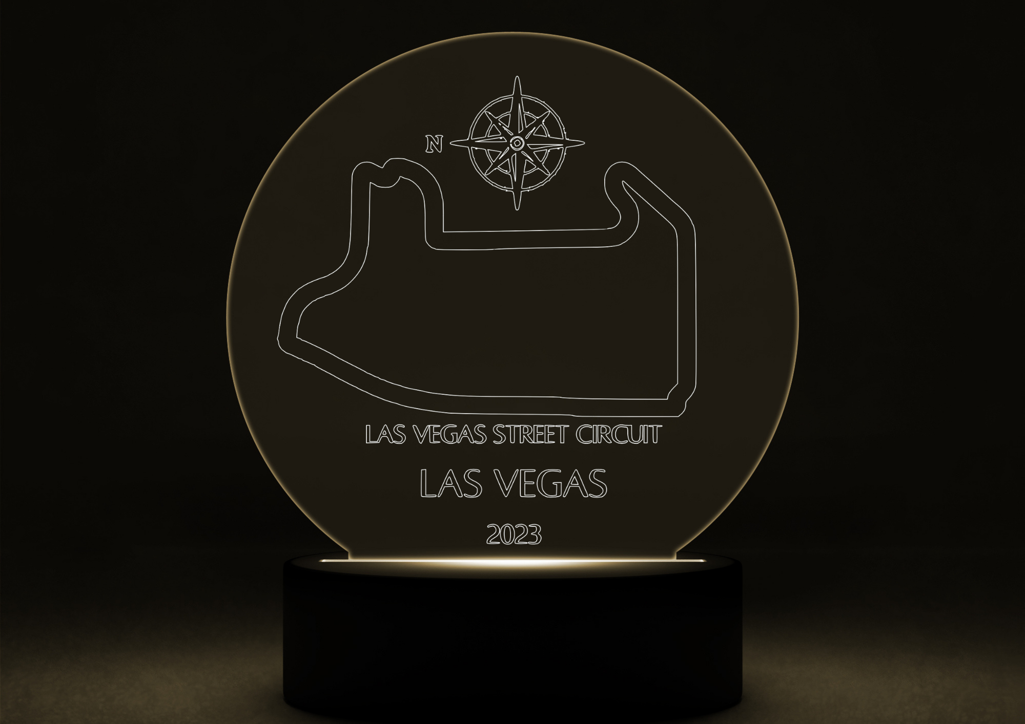 Circuit LED Night Light with Base