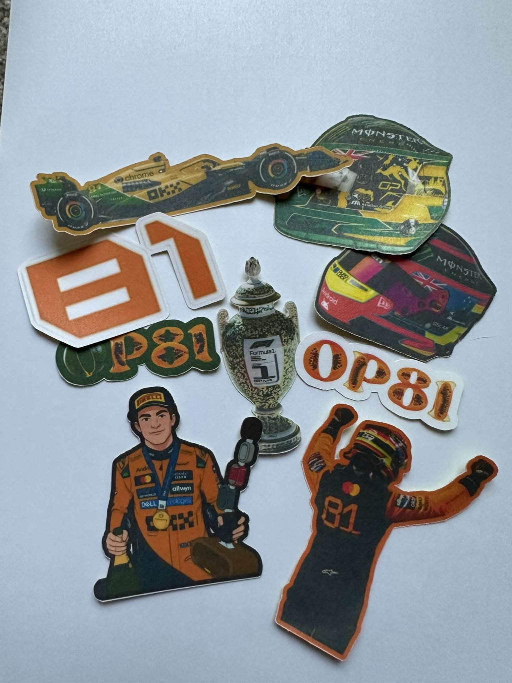 Oscar Piastri Stickers