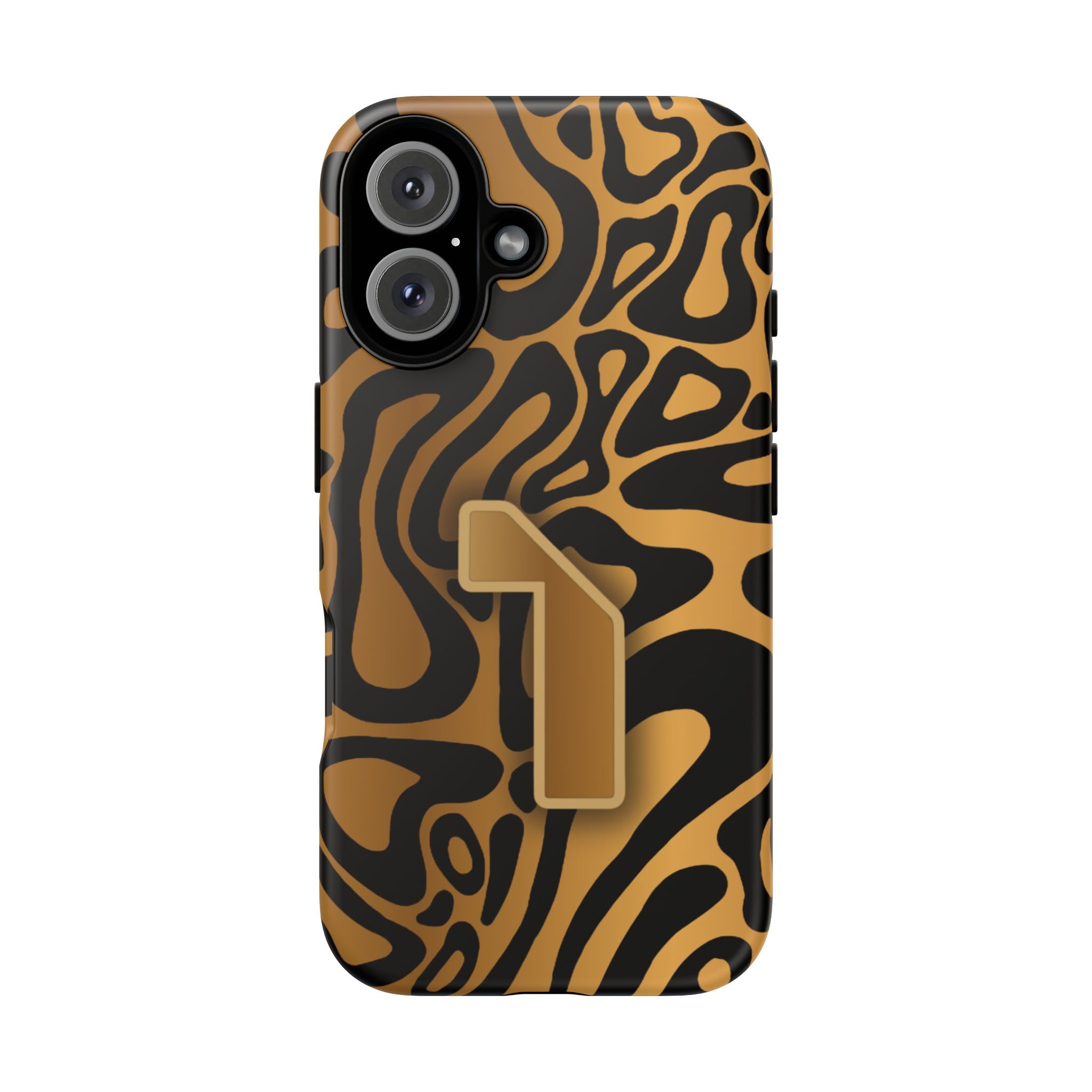 Lando Norris Championship Gold Blob Phone Case (Glossy and Matte)