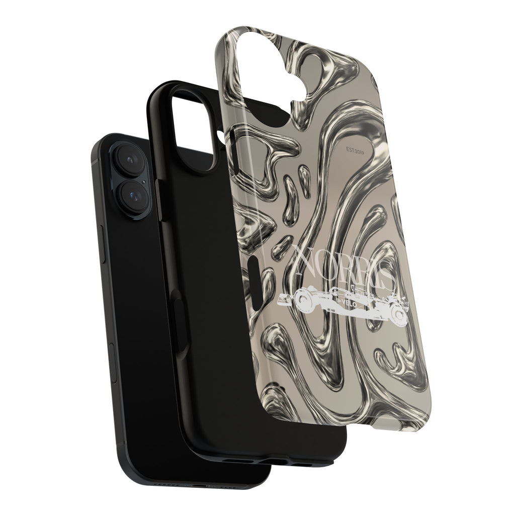 Lando Norris Chrome Phone Case (Glossy and Matte)