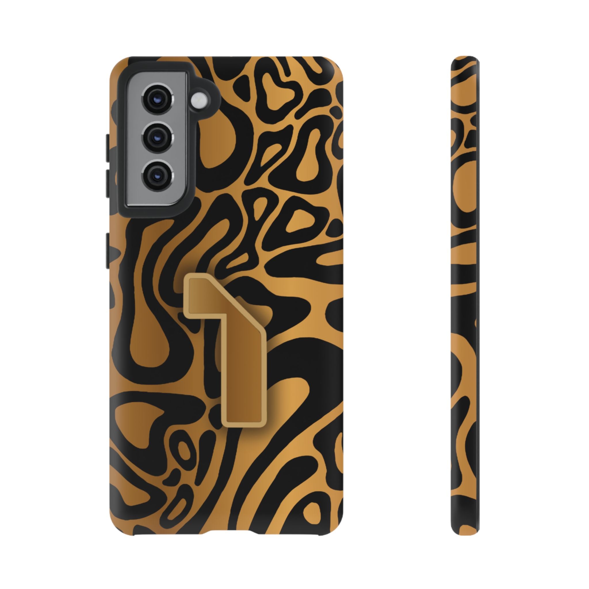 Lando Norris Championship Gold Blob Phone Case (Glossy and Matte)