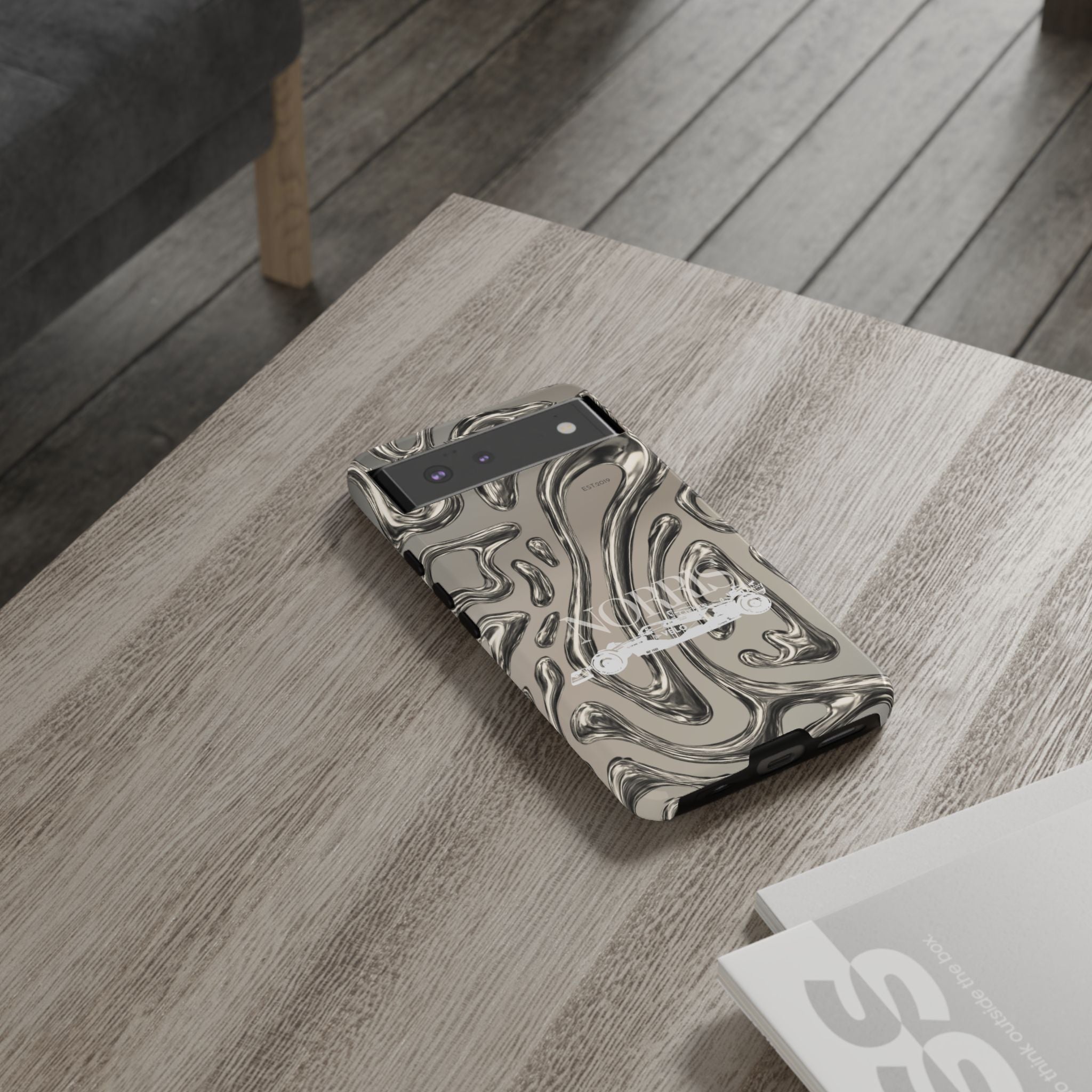 Lando Norris Chrome Phone Case (Glossy and Matte)