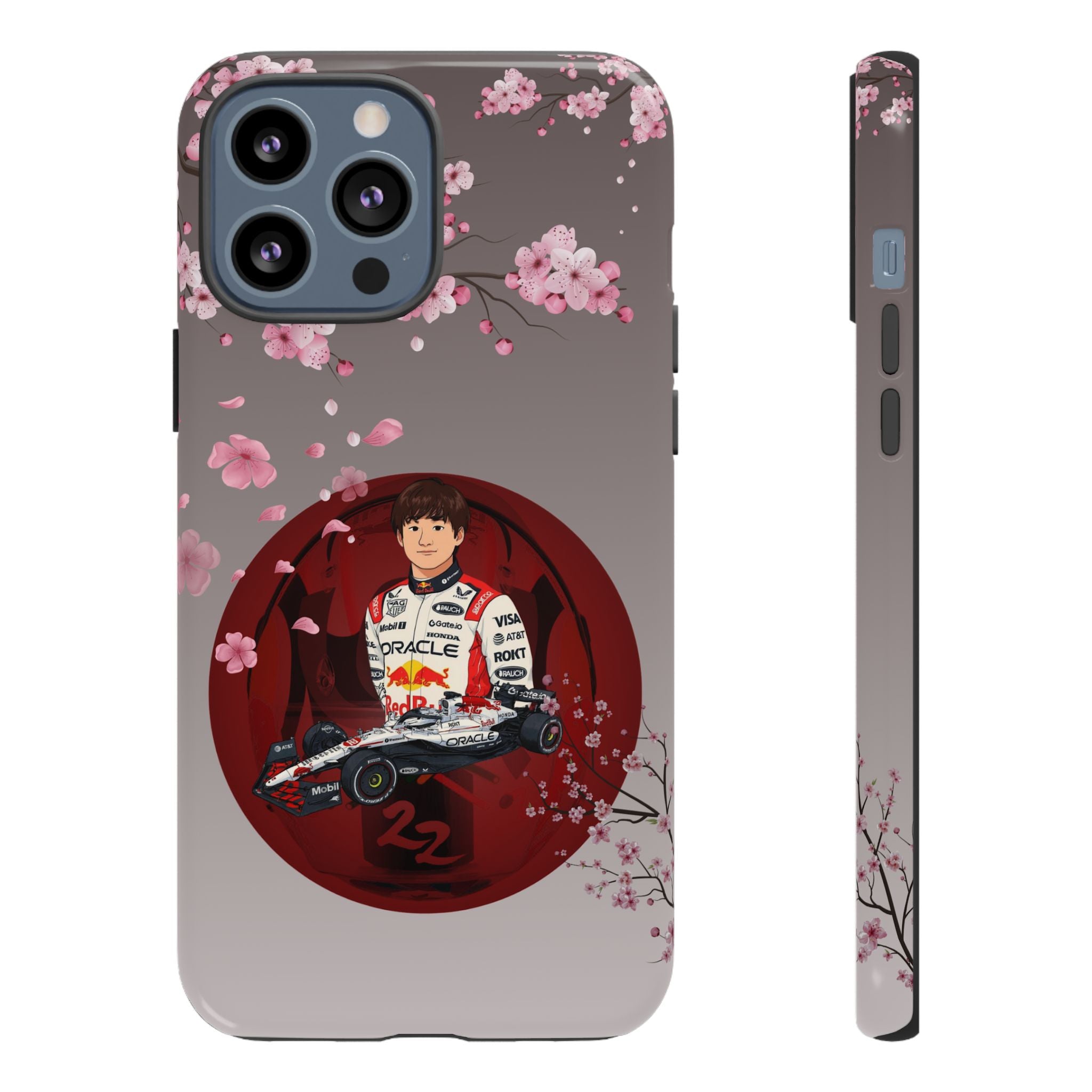 Yuki Tsunoda Japan Livery Phone Case (Glossy and Matte)