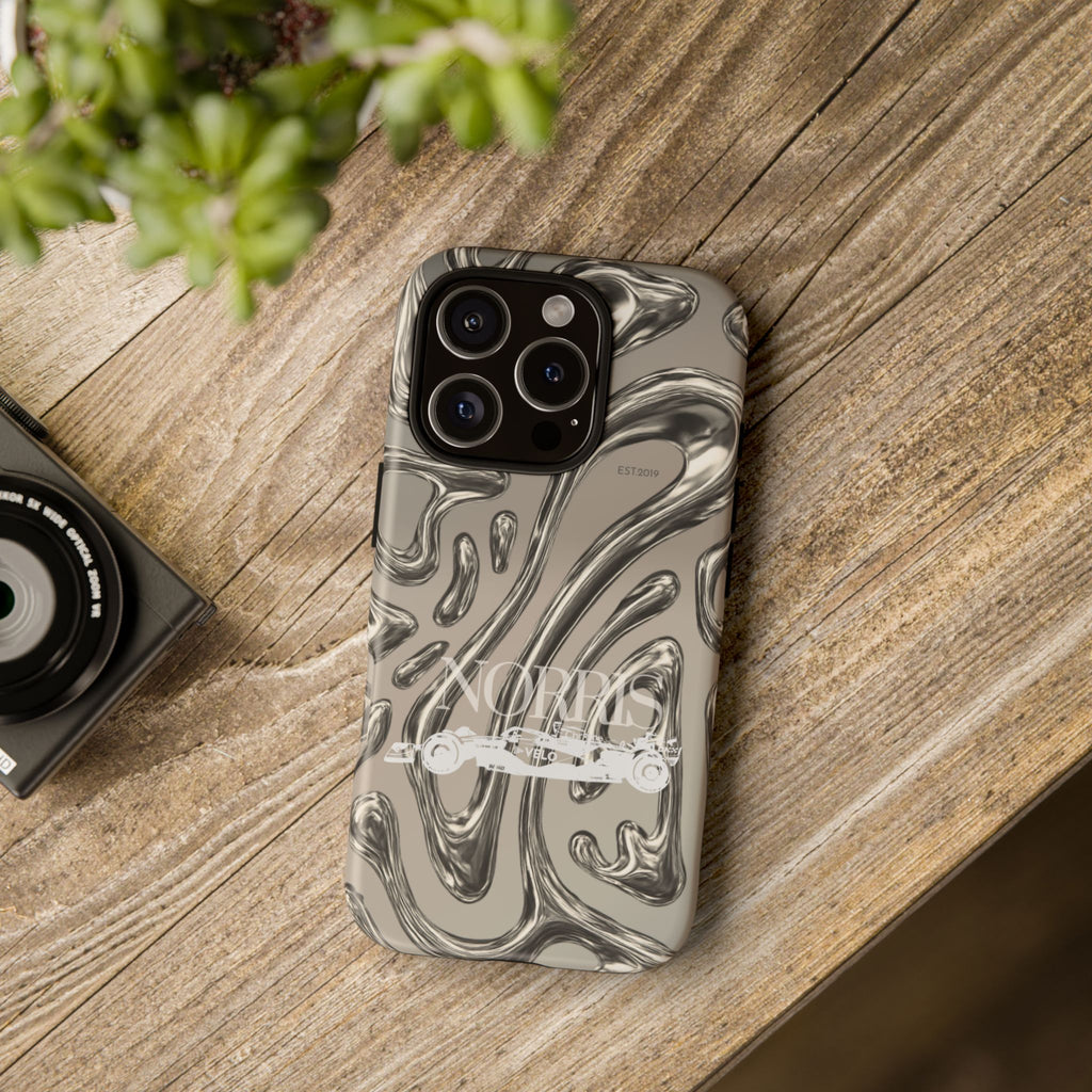 Lando Norris Chrome Phone Case (Glossy and Matte)