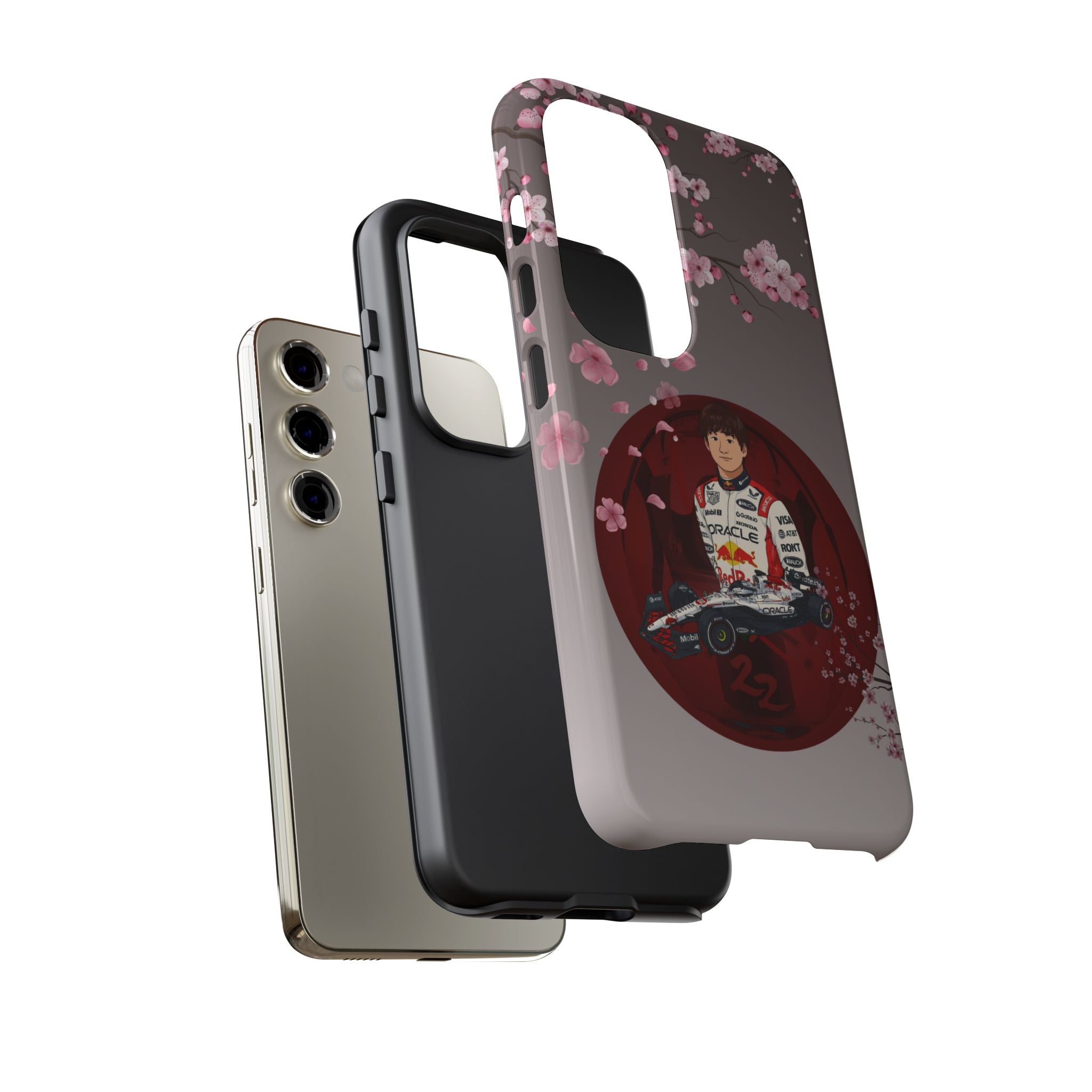 Yuki Tsunoda Japan Livery Phone Case (Glossy and Matte)
