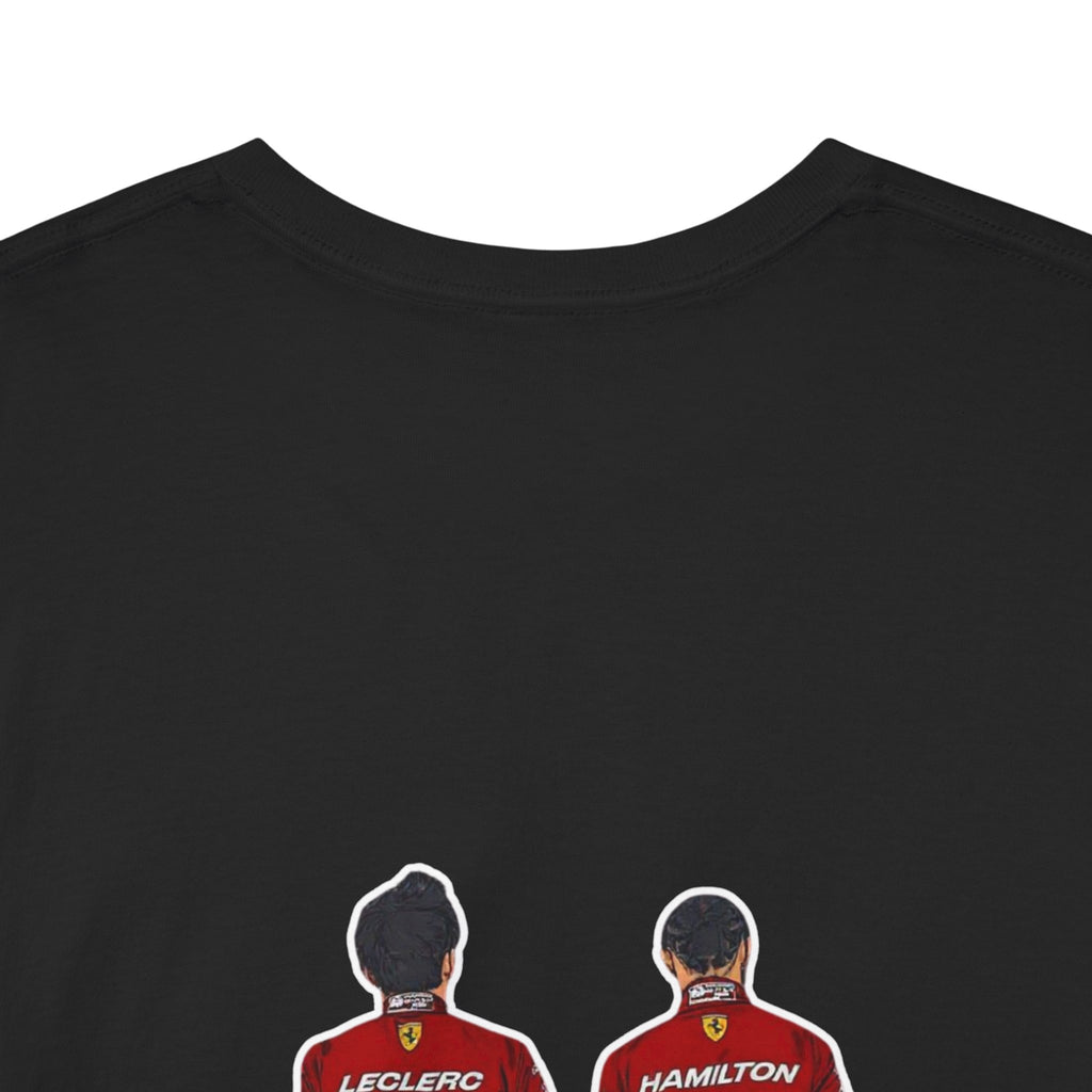 Charles Leclerc + Lewis Hamilton Cotton T-Shirt