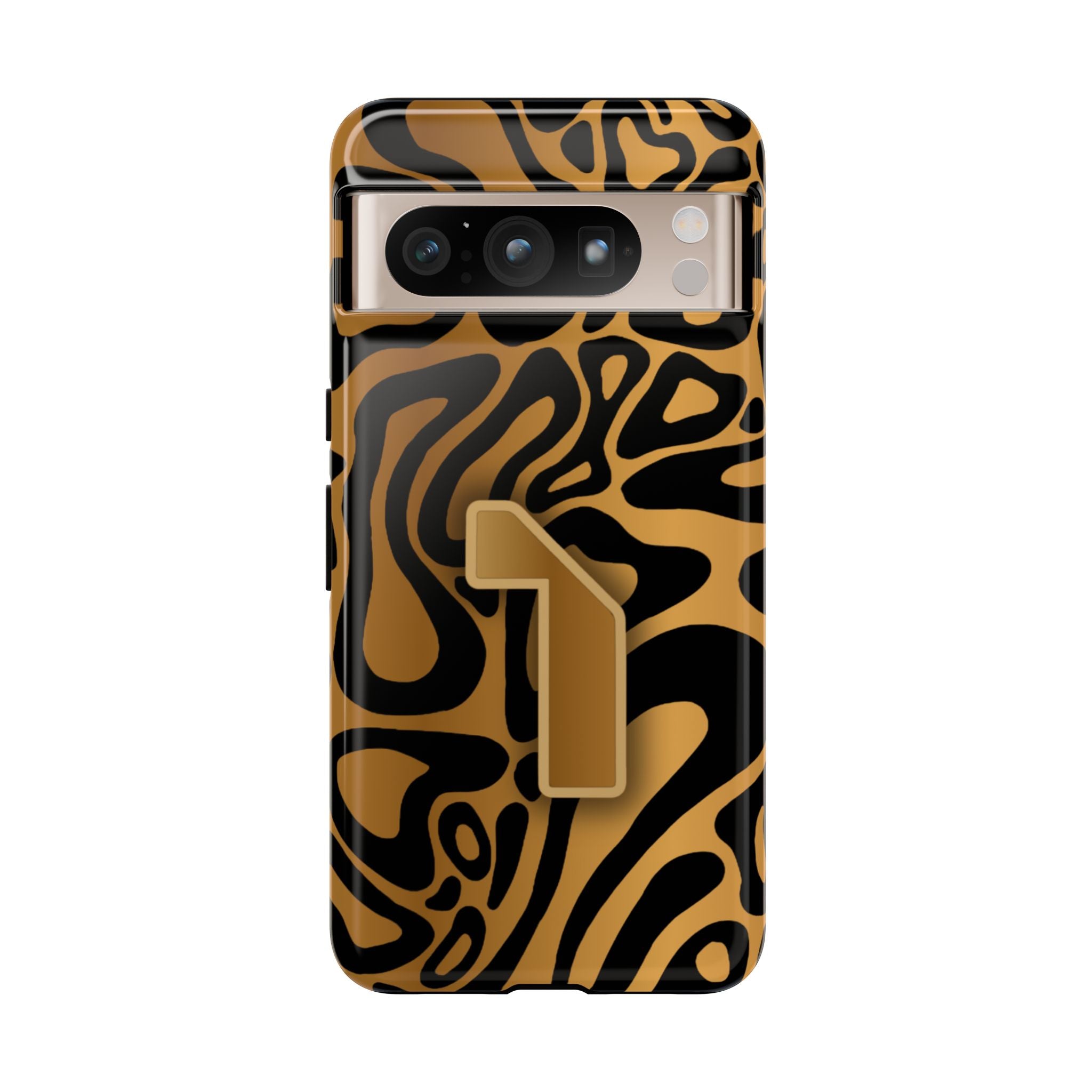 Lando Norris Championship Gold Blob Phone Case (Glossy and Matte)