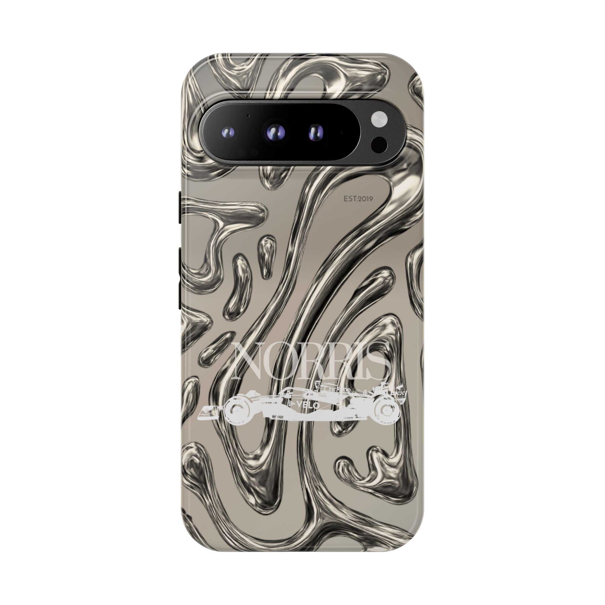 Lando Norris Chrome Phone Case (Glossy and Matte)
