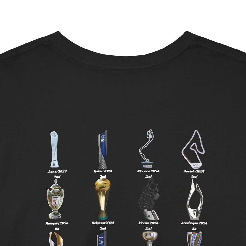 Oscar Piastri Cotton T-Shirt -  F1 Career Trophies