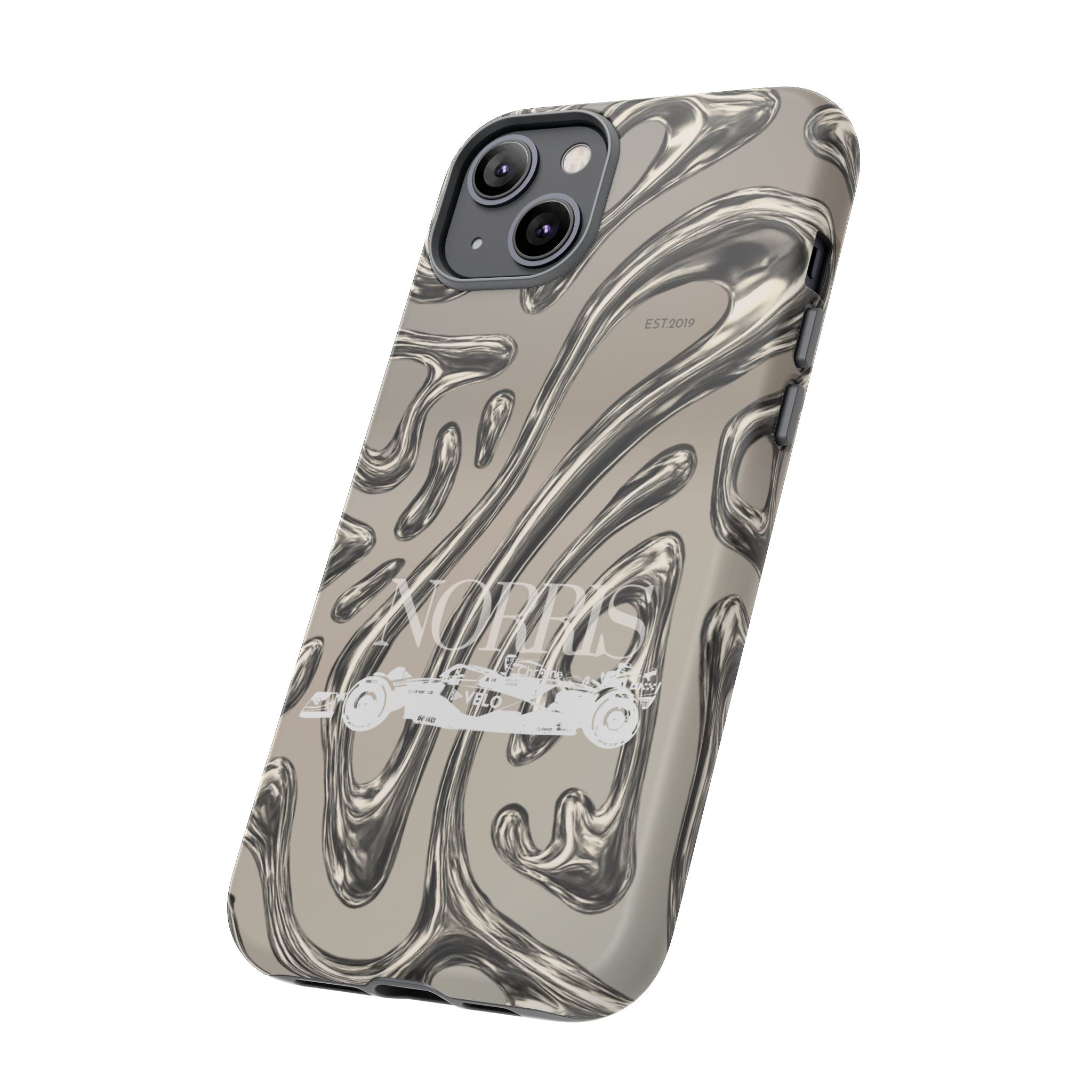 Lando Norris Chrome Phone Case (Glossy and Matte)