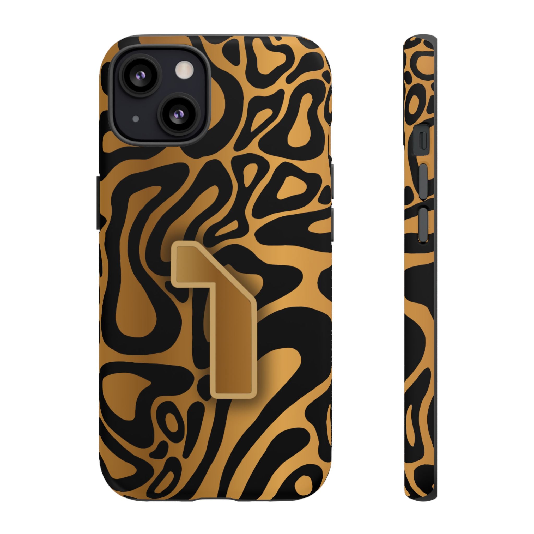 Lando Norris Championship Gold Blob Phone Case (Glossy and Matte)