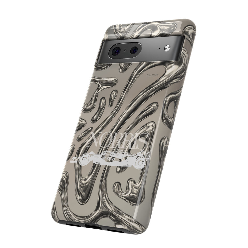 Lando Norris Chrome Phone Case (Glossy and Matte)