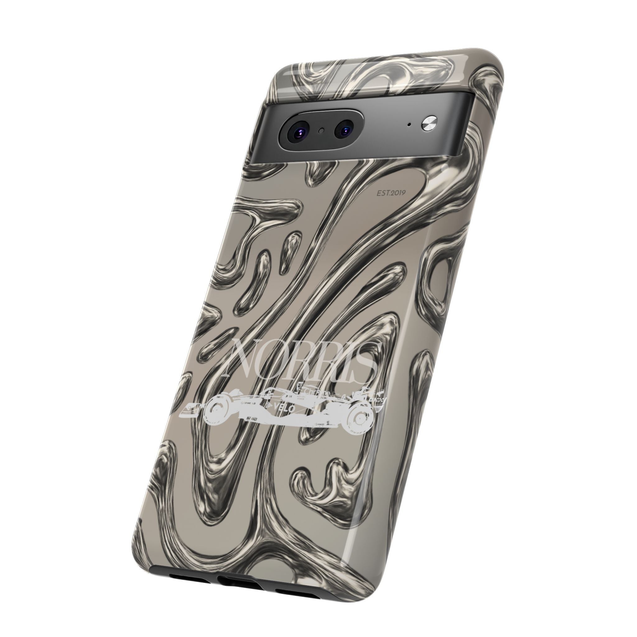 Lando Norris Chrome Phone Case (Glossy and Matte)