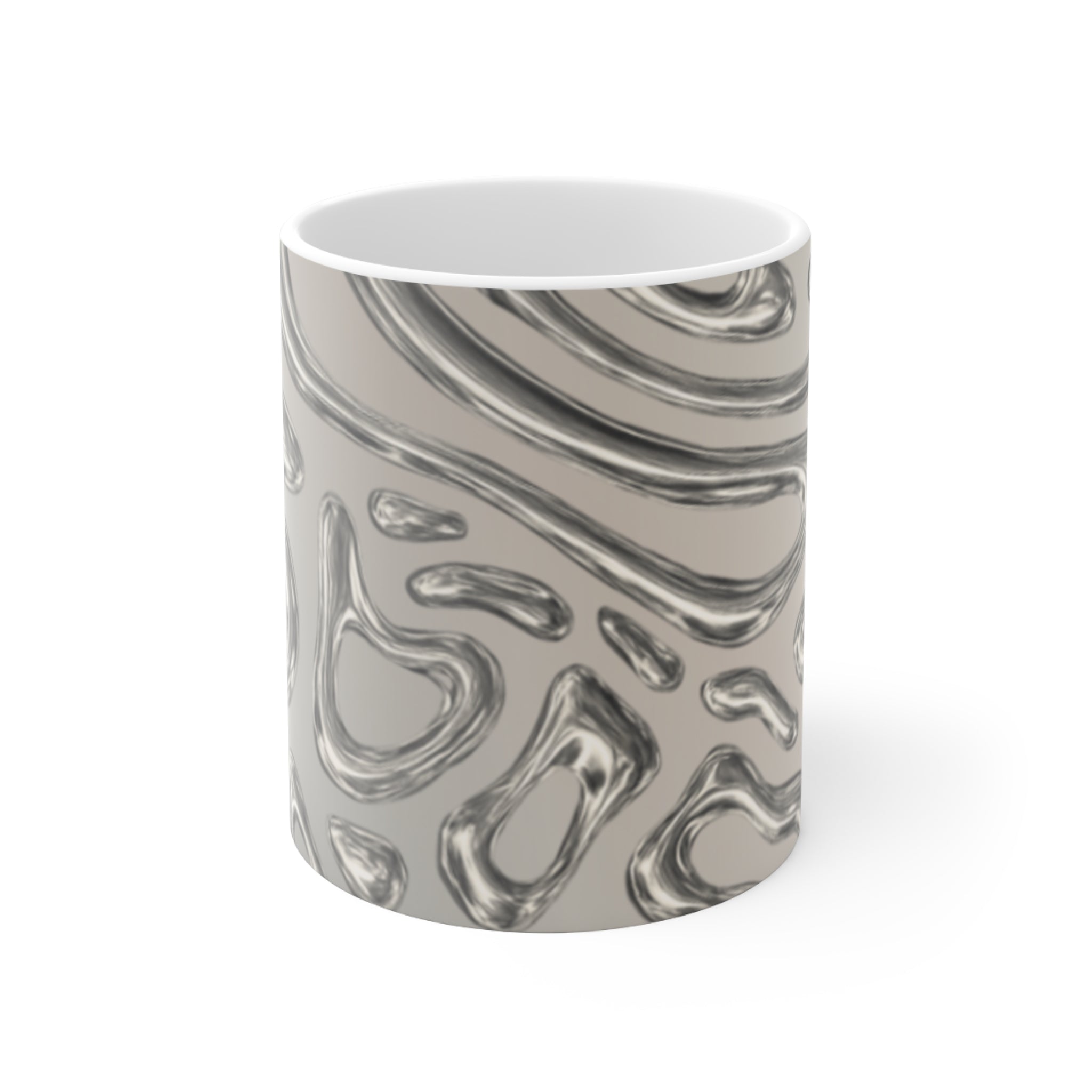 Lando Norris Chrome Blob Mug