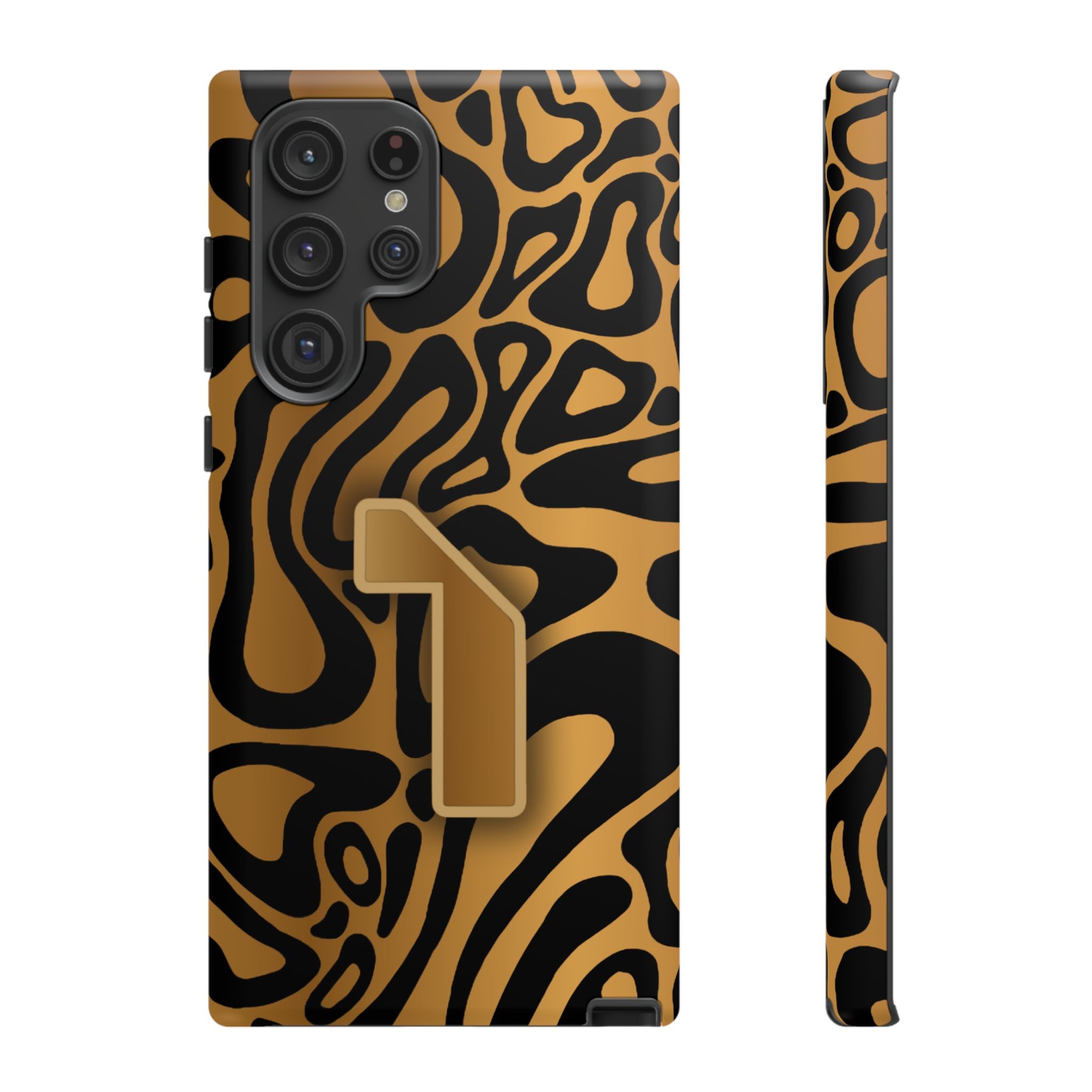 Lando Norris Championship Gold Blob Phone Case (Glossy and Matte)