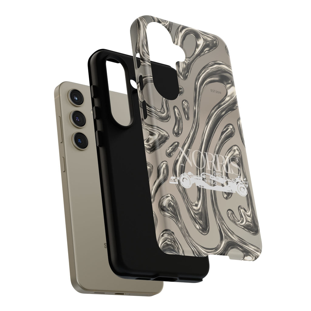 Lando Norris Chrome Phone Case (Glossy and Matte)