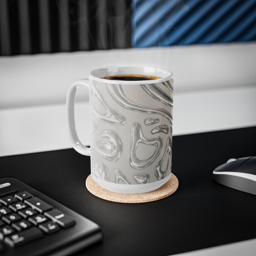 Lando Norris Chrome Blob Mug