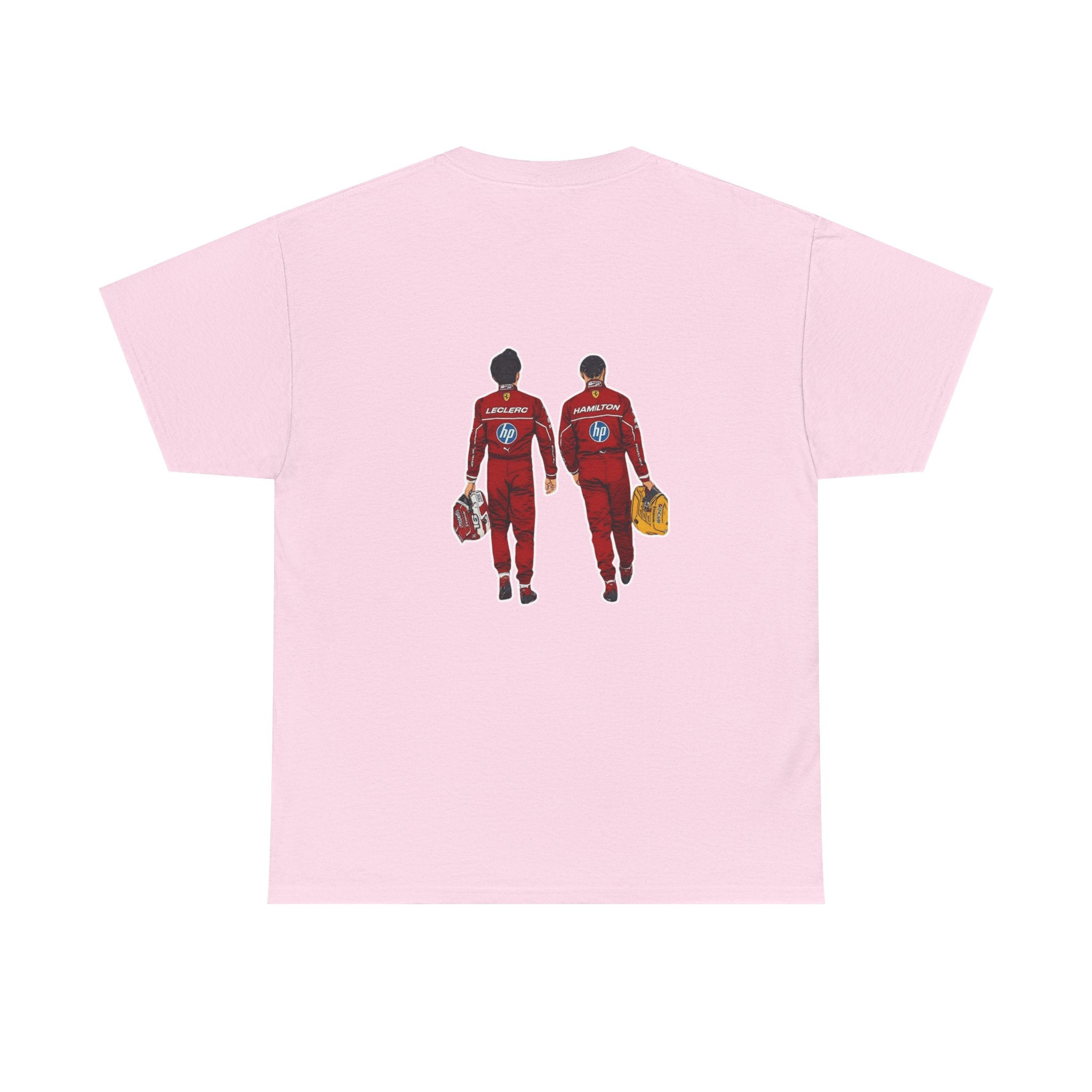 Charles Leclerc + Lewis Hamilton Cotton T-Shirt