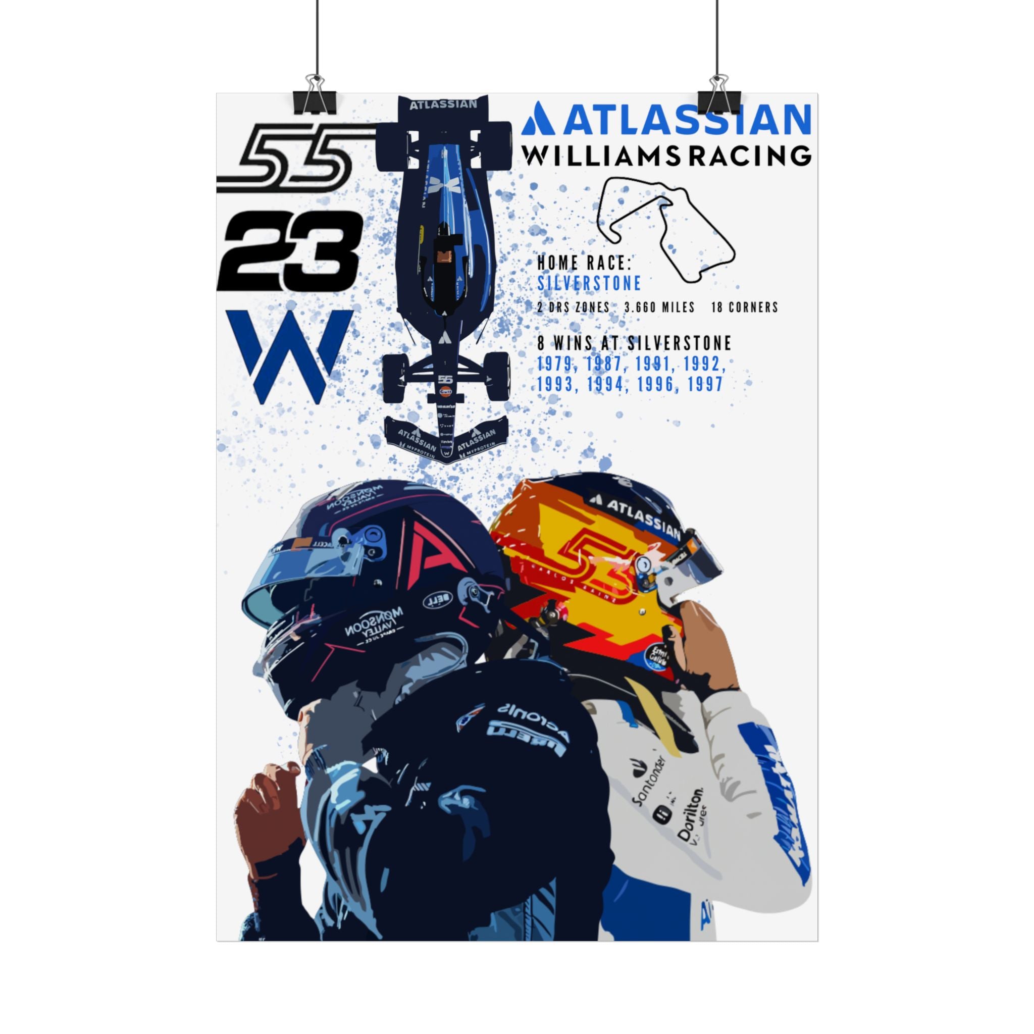 Williams F1 Poster