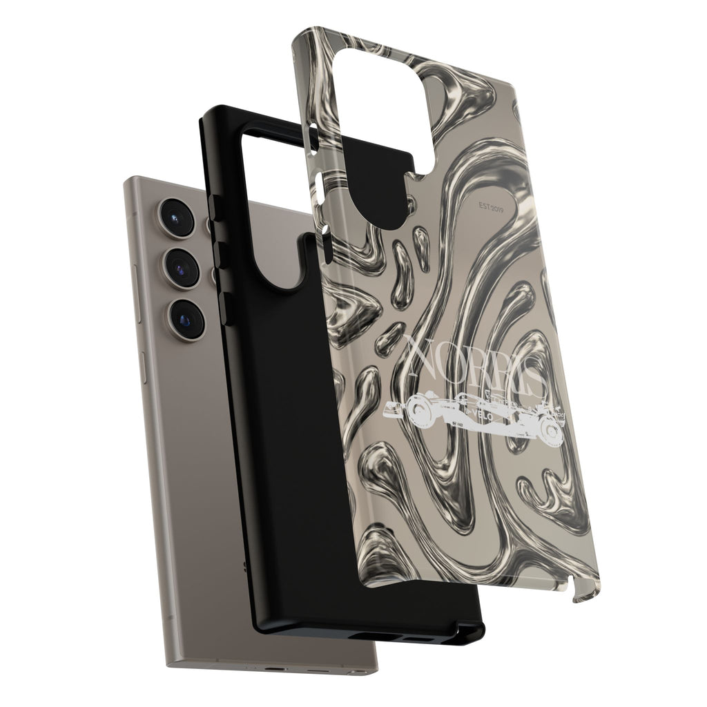 Lando Norris Chrome Phone Case (Glossy and Matte)