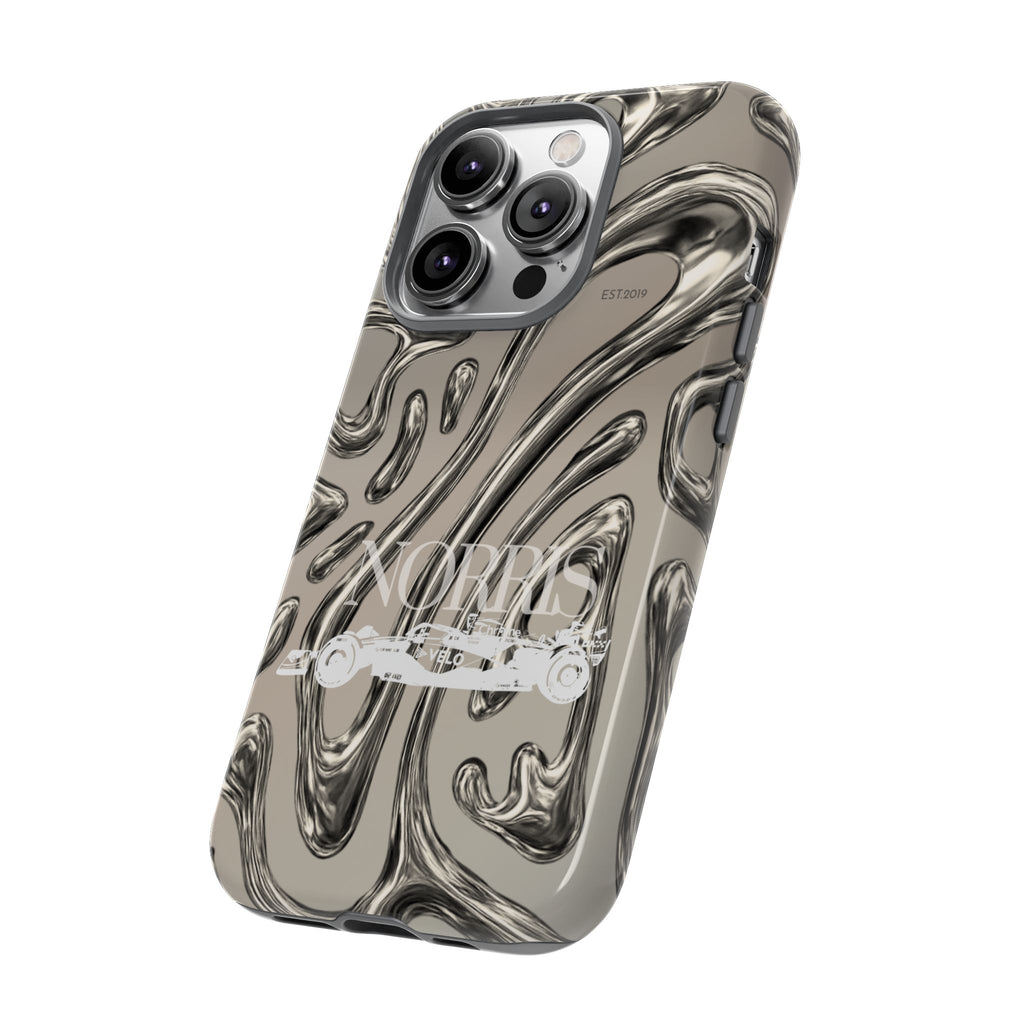 Lando Norris Chrome Phone Case (Glossy and Matte)