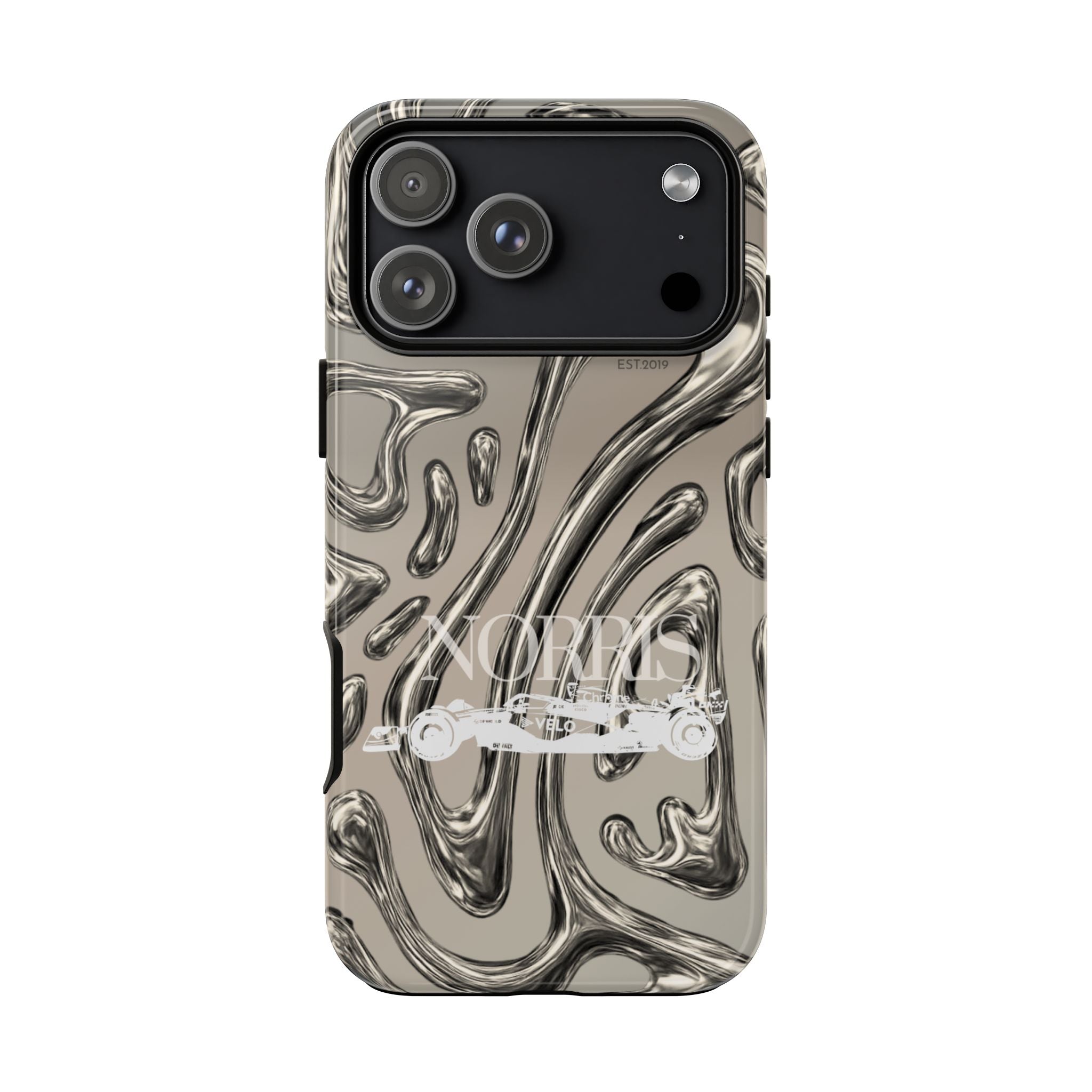 Lando Norris Chrome Phone Case (Glossy and Matte)