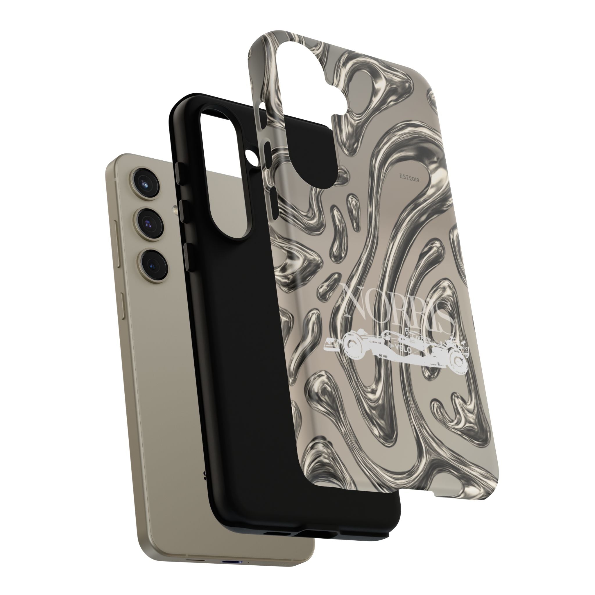 Lando Norris Chrome Phone Case (Glossy and Matte)