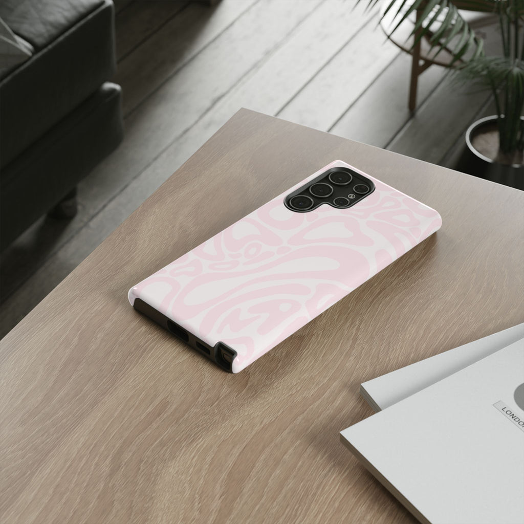 Lando Norris Pink Blob Phone Case (Glossy and Matte)