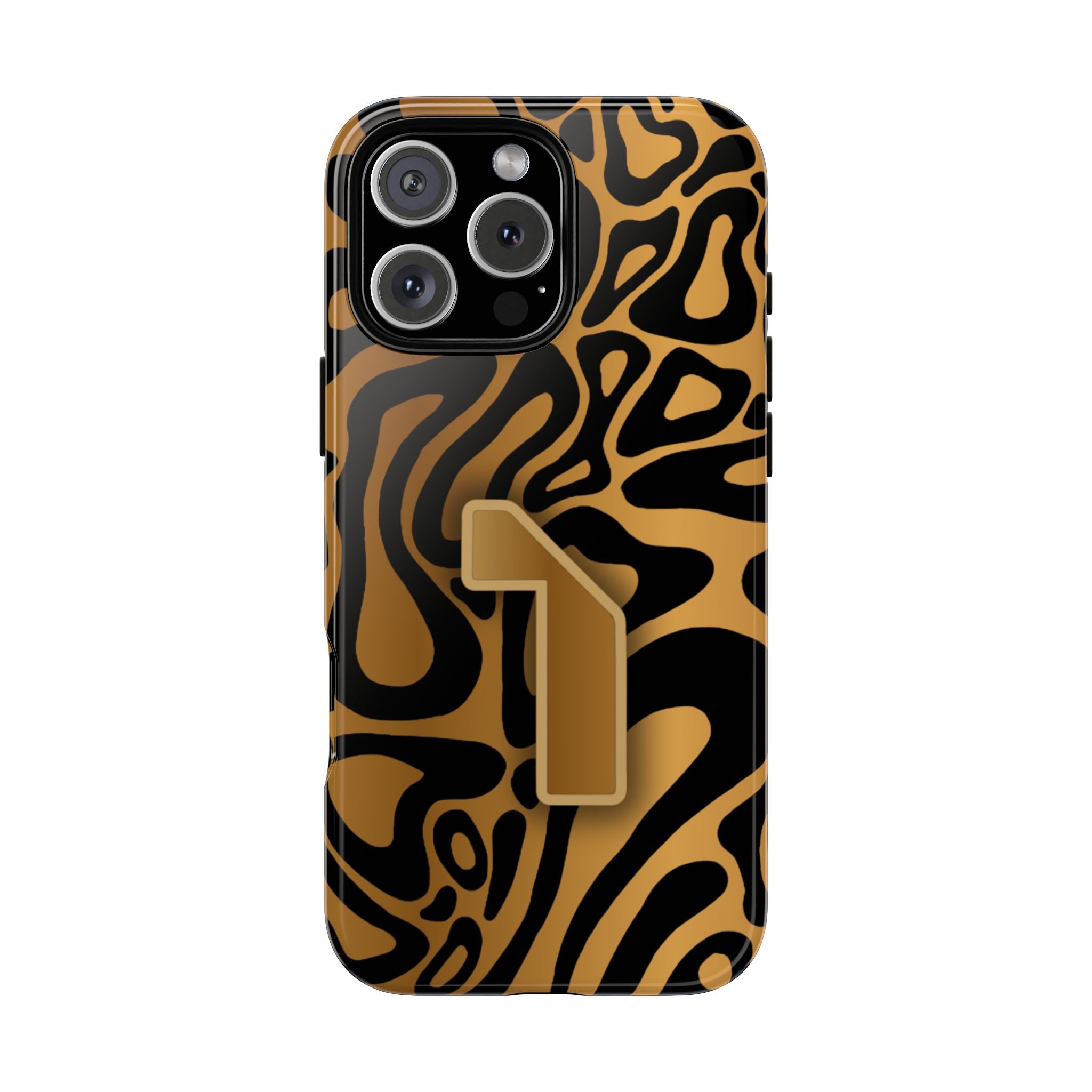 Lando Norris Championship Gold Blob Phone Case (Glossy and Matte)