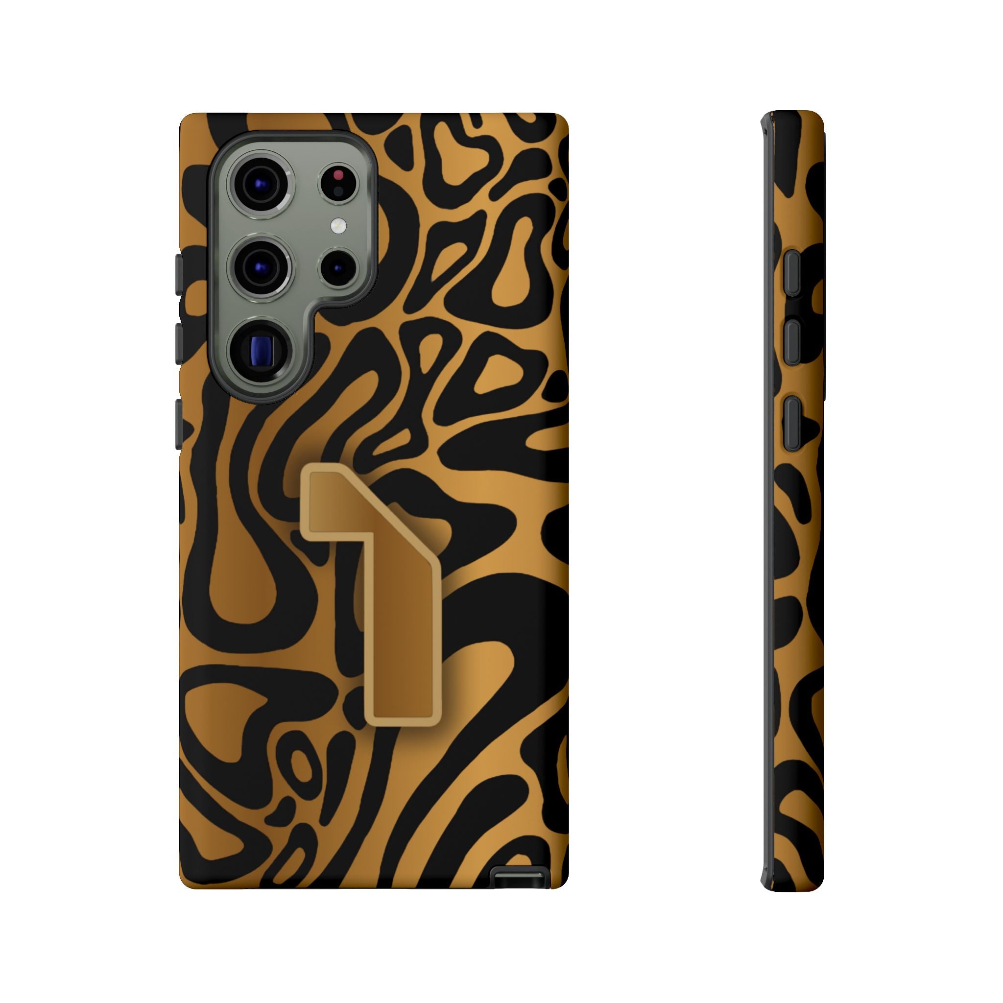 Lando Norris Championship Gold Blob Phone Case (Glossy and Matte)