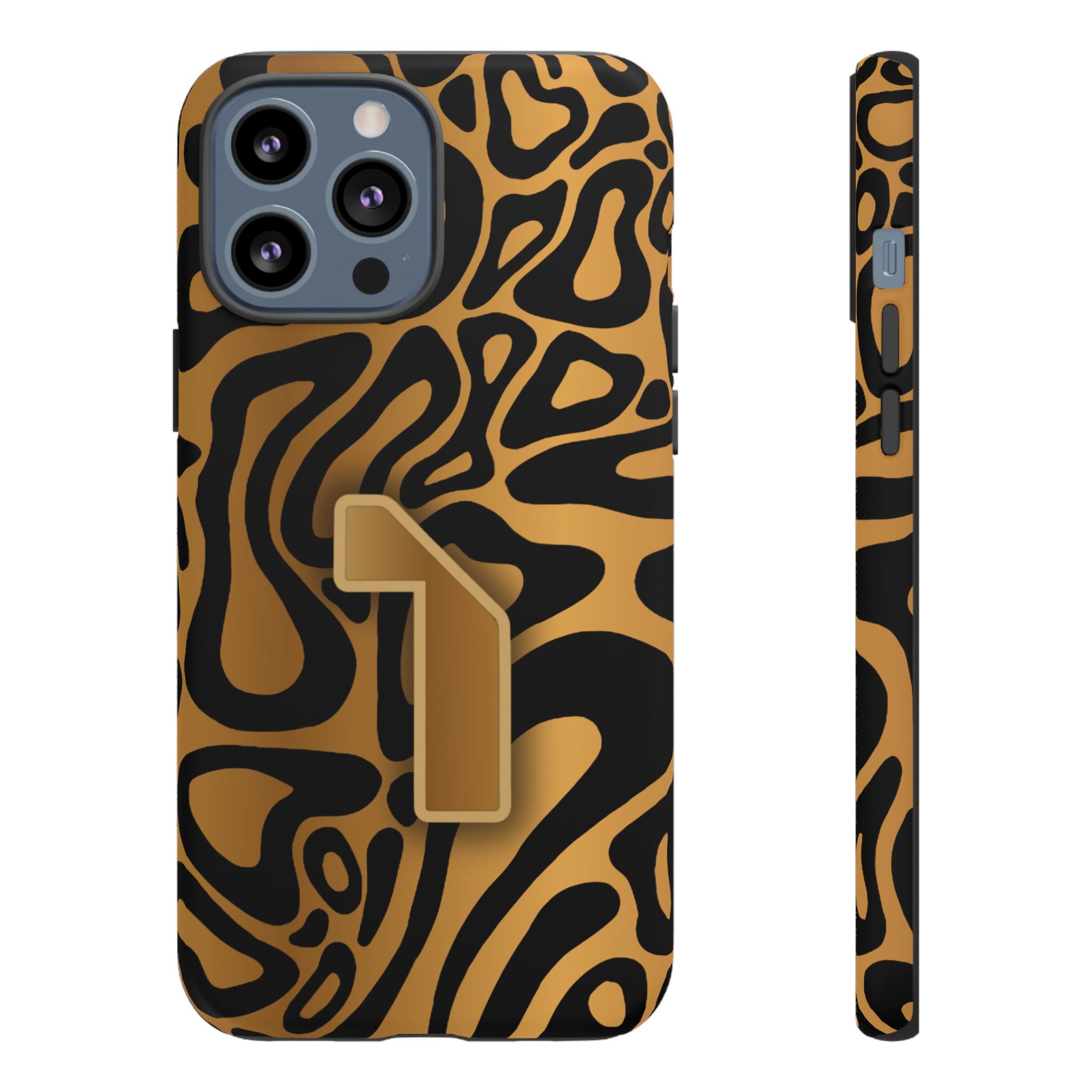 Lando Norris Championship Gold Blob Phone Case (Glossy and Matte)