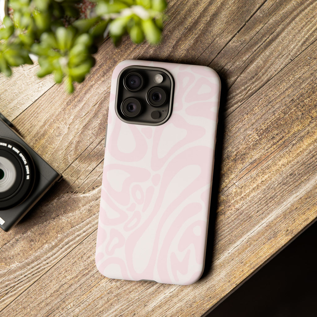 Lando Norris Pink Blob Phone Case (Glossy and Matte)