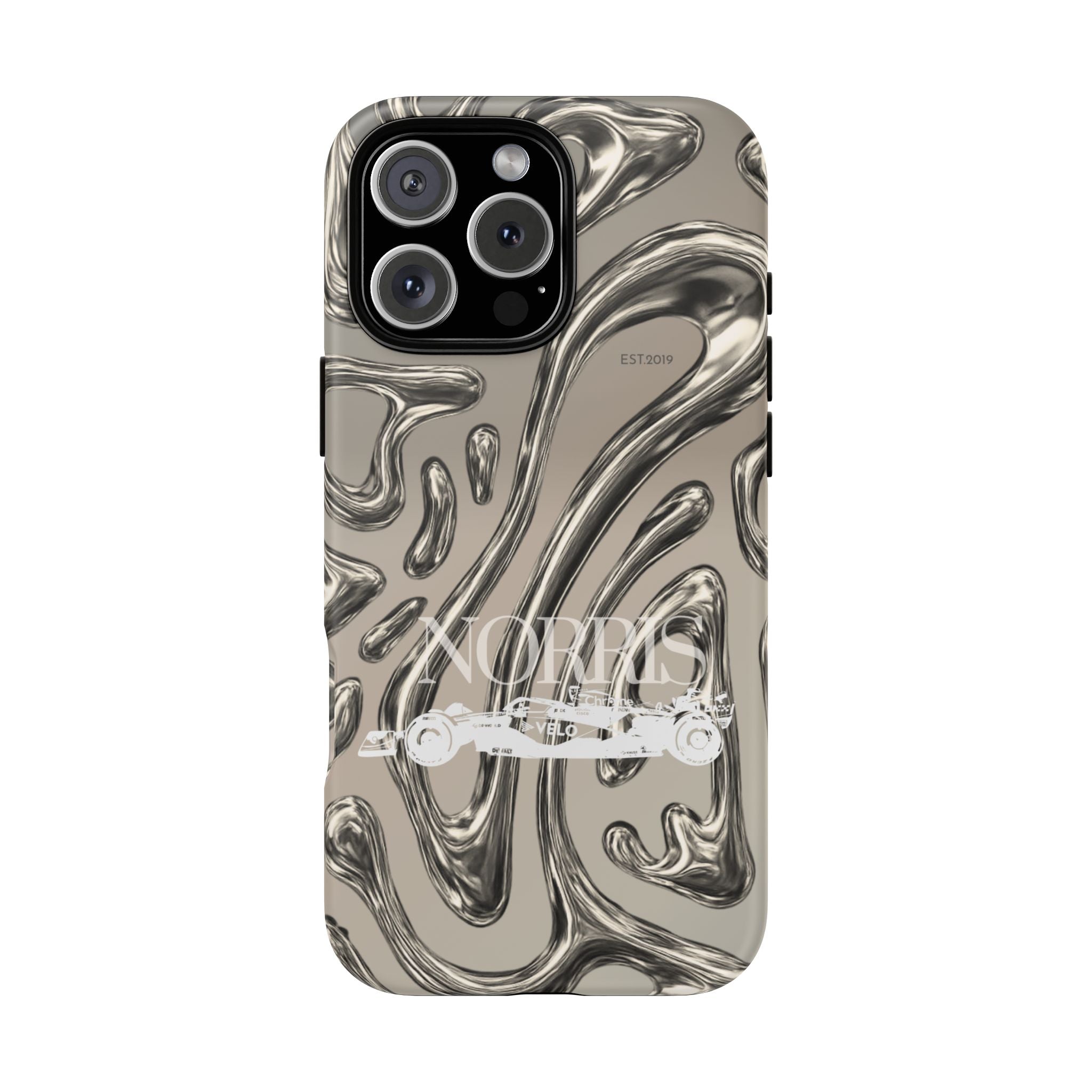 Lando Norris Chrome Phone Case (Glossy and Matte)