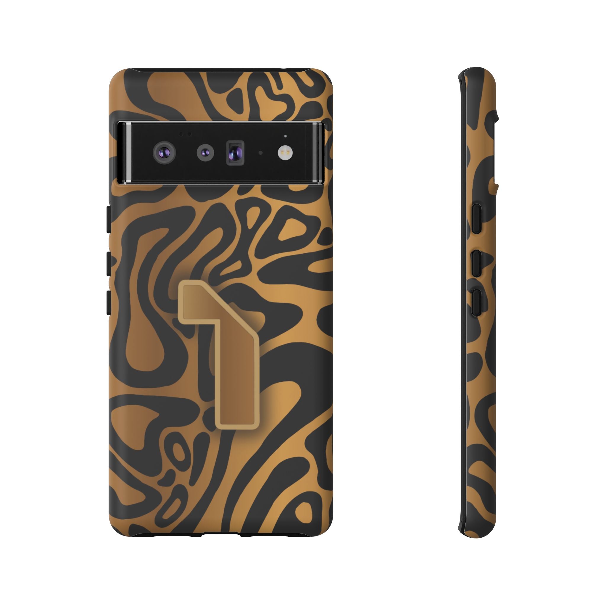 Lando Norris Championship Gold Blob Phone Case (Glossy and Matte)