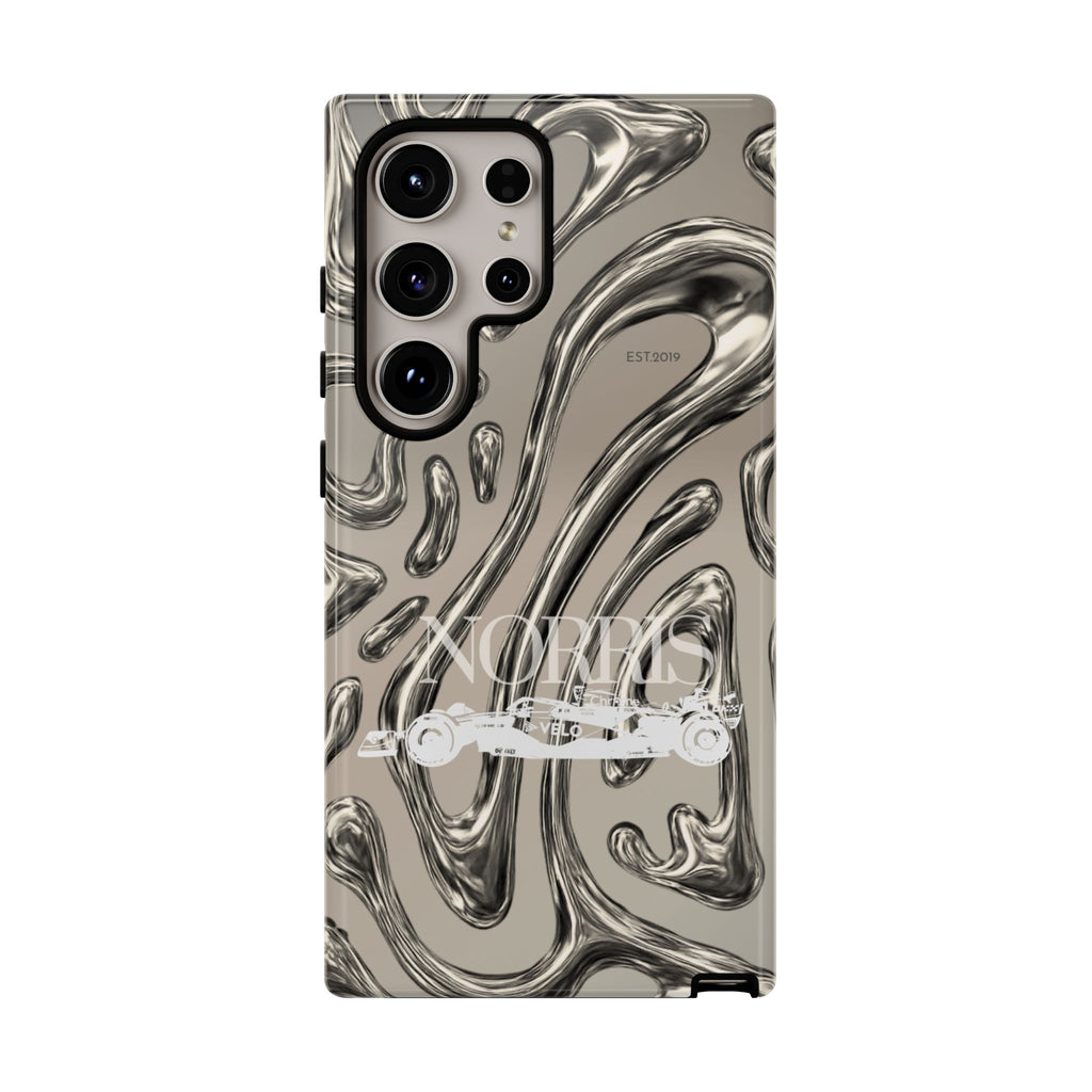 Lando Norris Chrome Phone Case (Glossy and Matte)