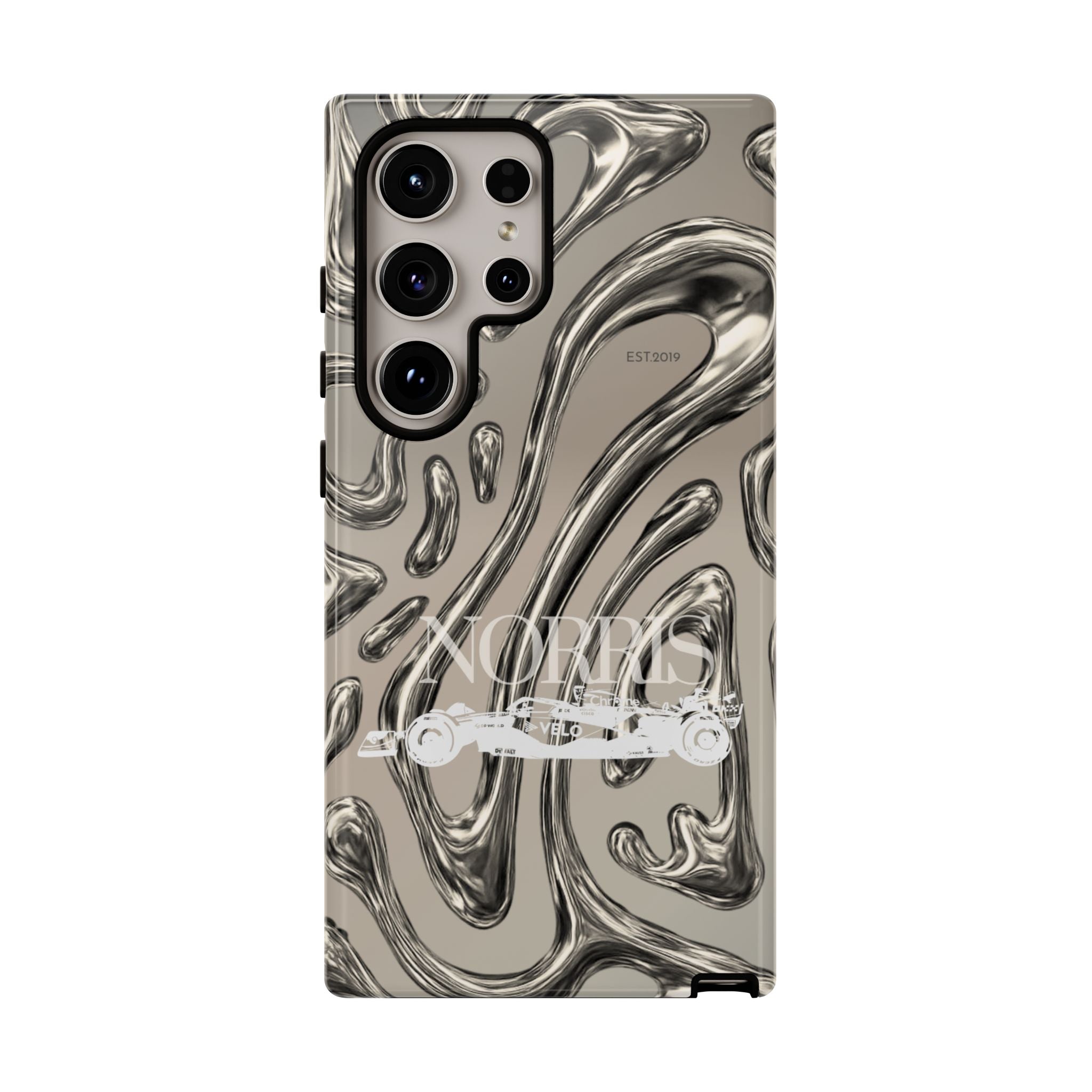 Lando Norris Chrome Phone Case (Glossy and Matte)