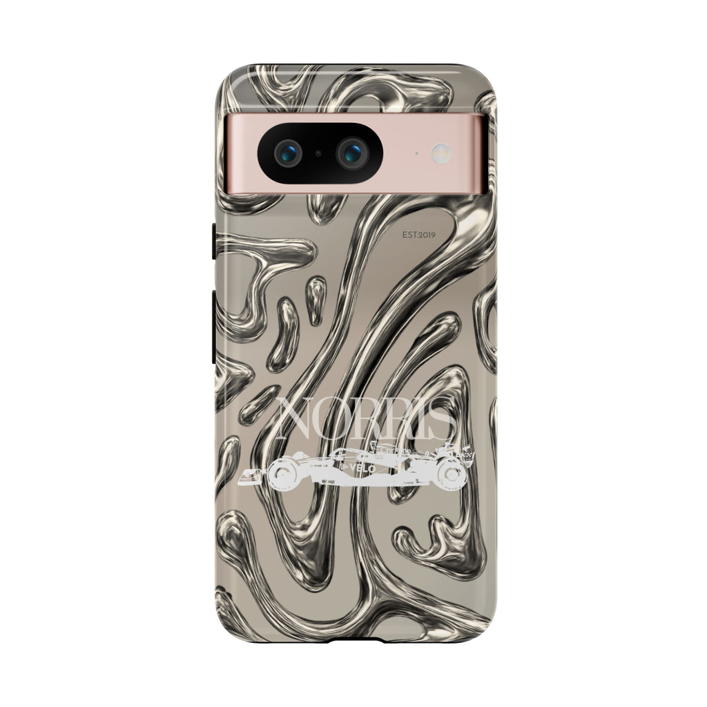 Lando Norris Chrome Phone Case (Glossy and Matte)