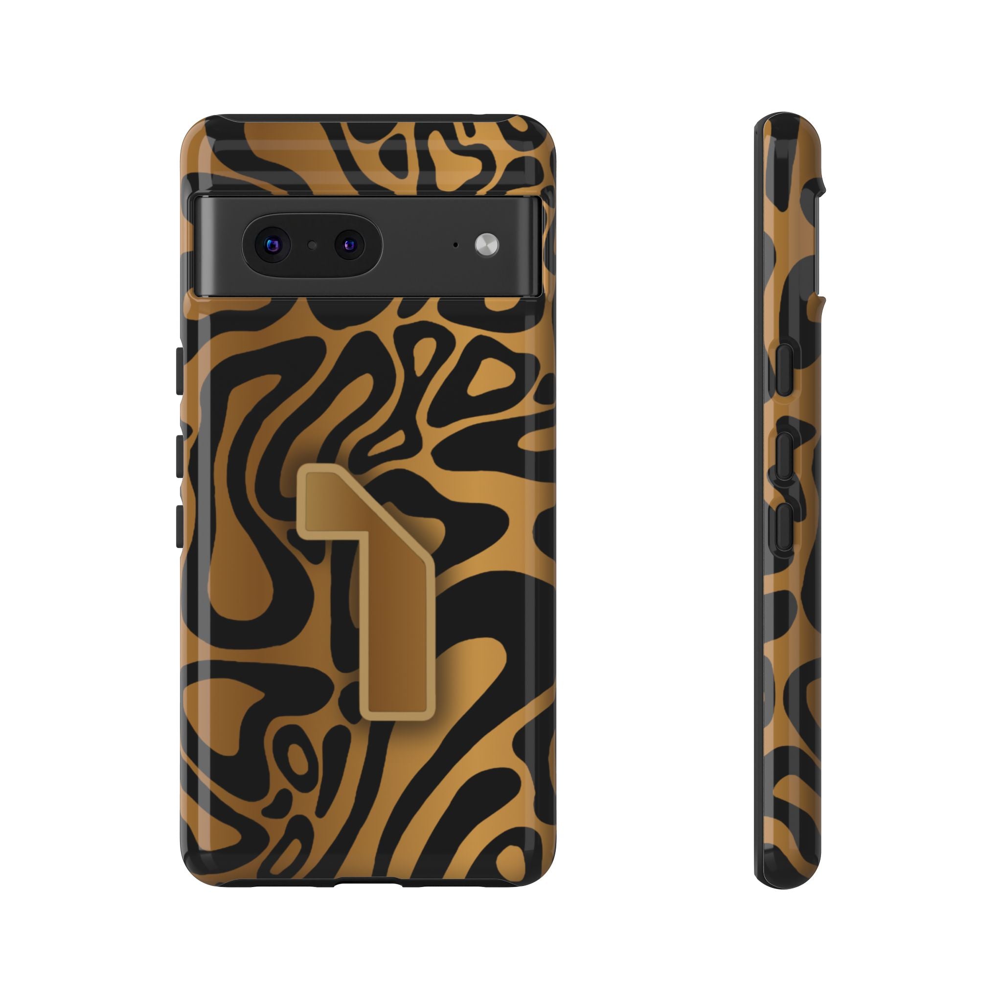 Lando Norris Championship Gold Blob Phone Case (Glossy and Matte)