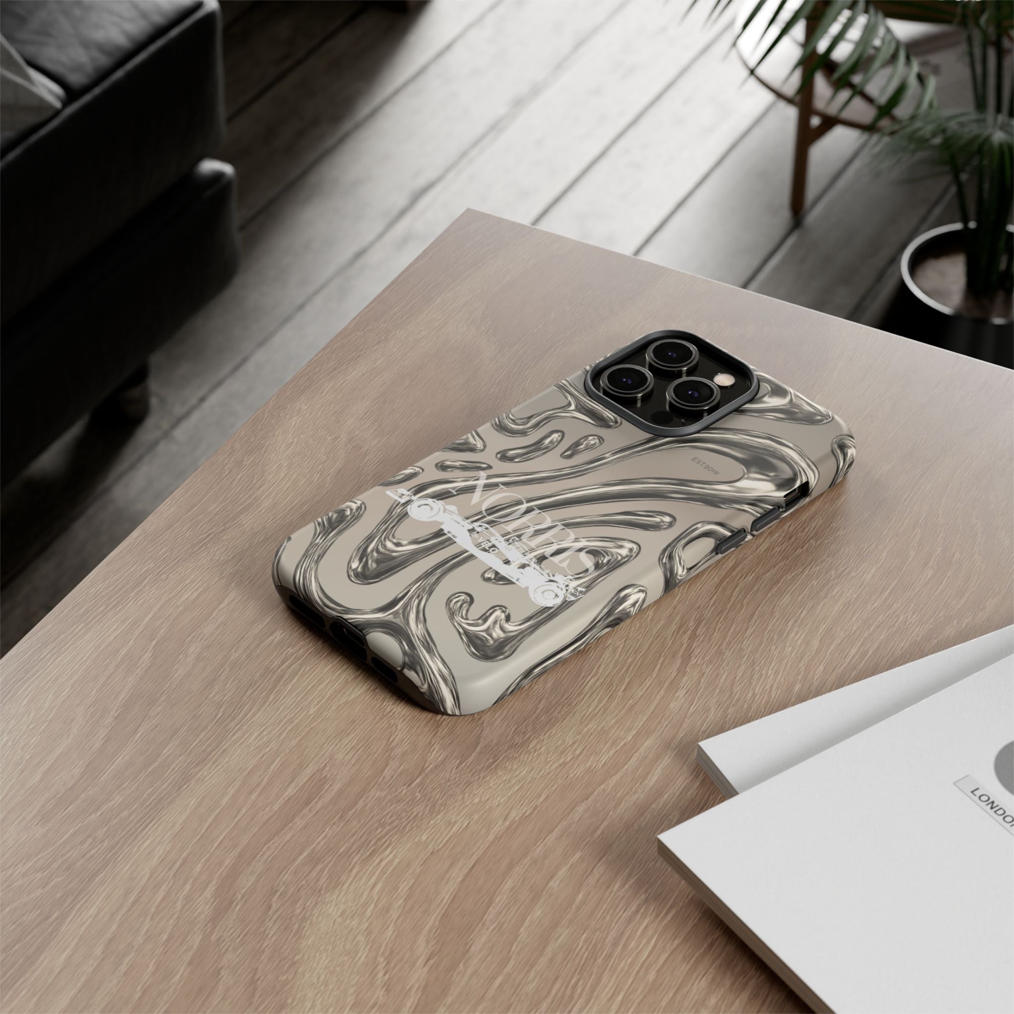 Lando Norris Chrome Phone Case (Glossy and Matte)