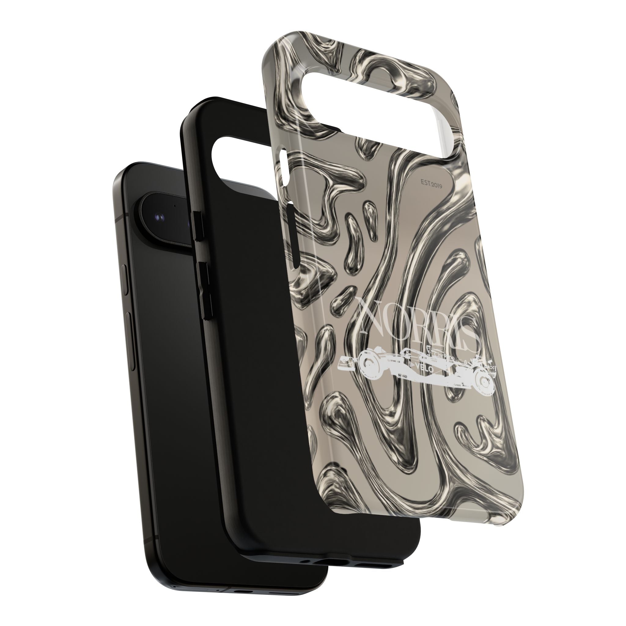 Lando Norris Chrome Phone Case (Glossy and Matte)