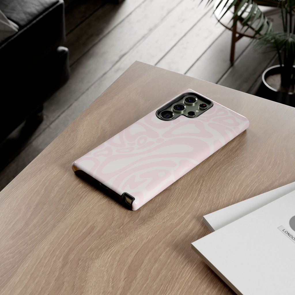 Lando Norris Pink Blob Phone Case (Glossy and Matte)