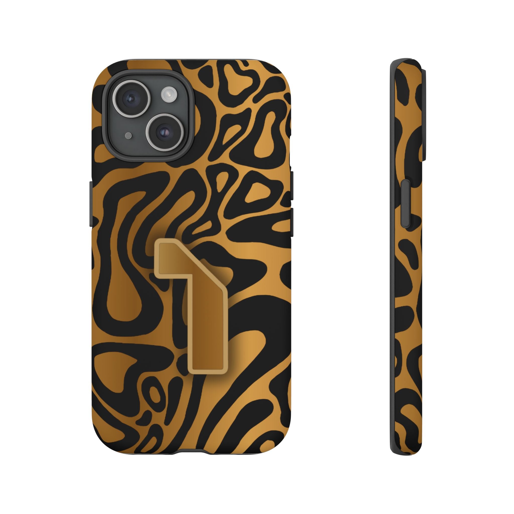 Lando Norris Championship Gold Blob Phone Case (Glossy and Matte)