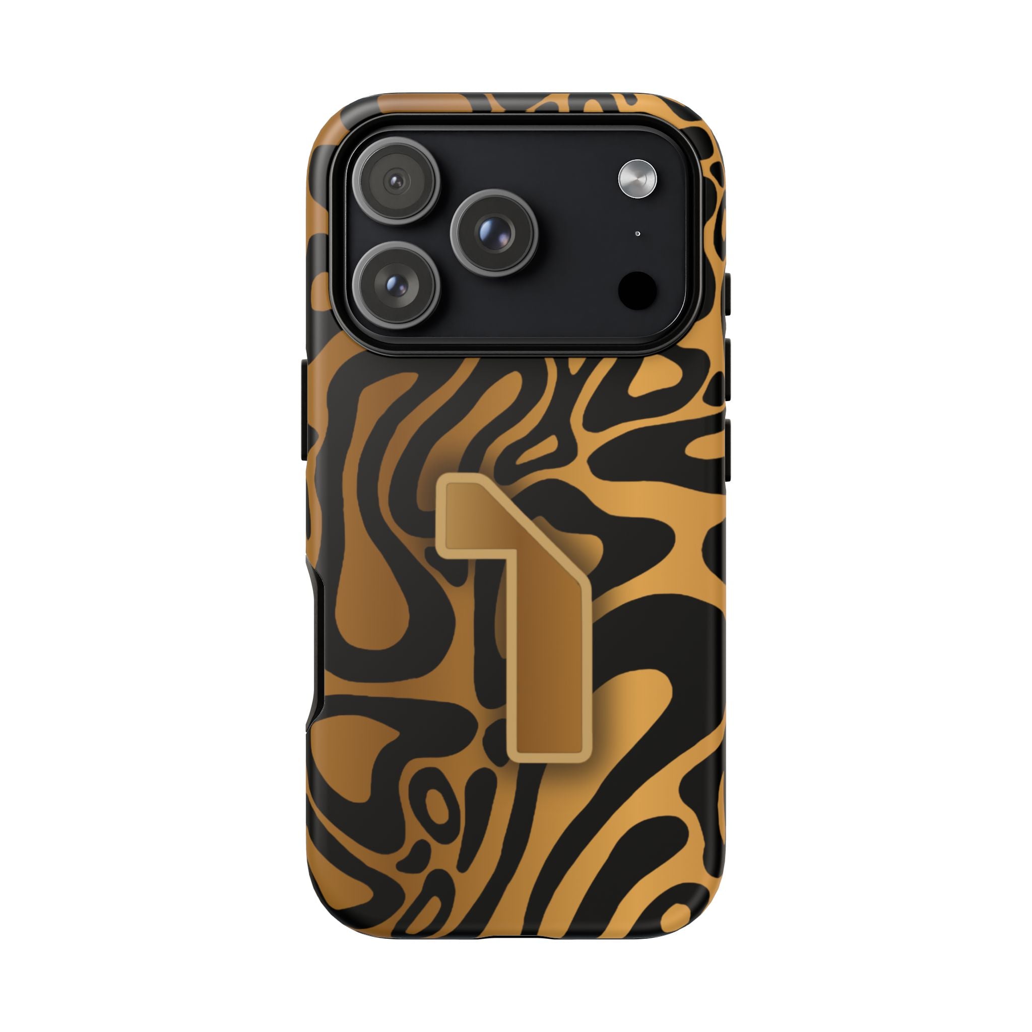Lando Norris Championship Gold Blob Phone Case (Glossy and Matte)