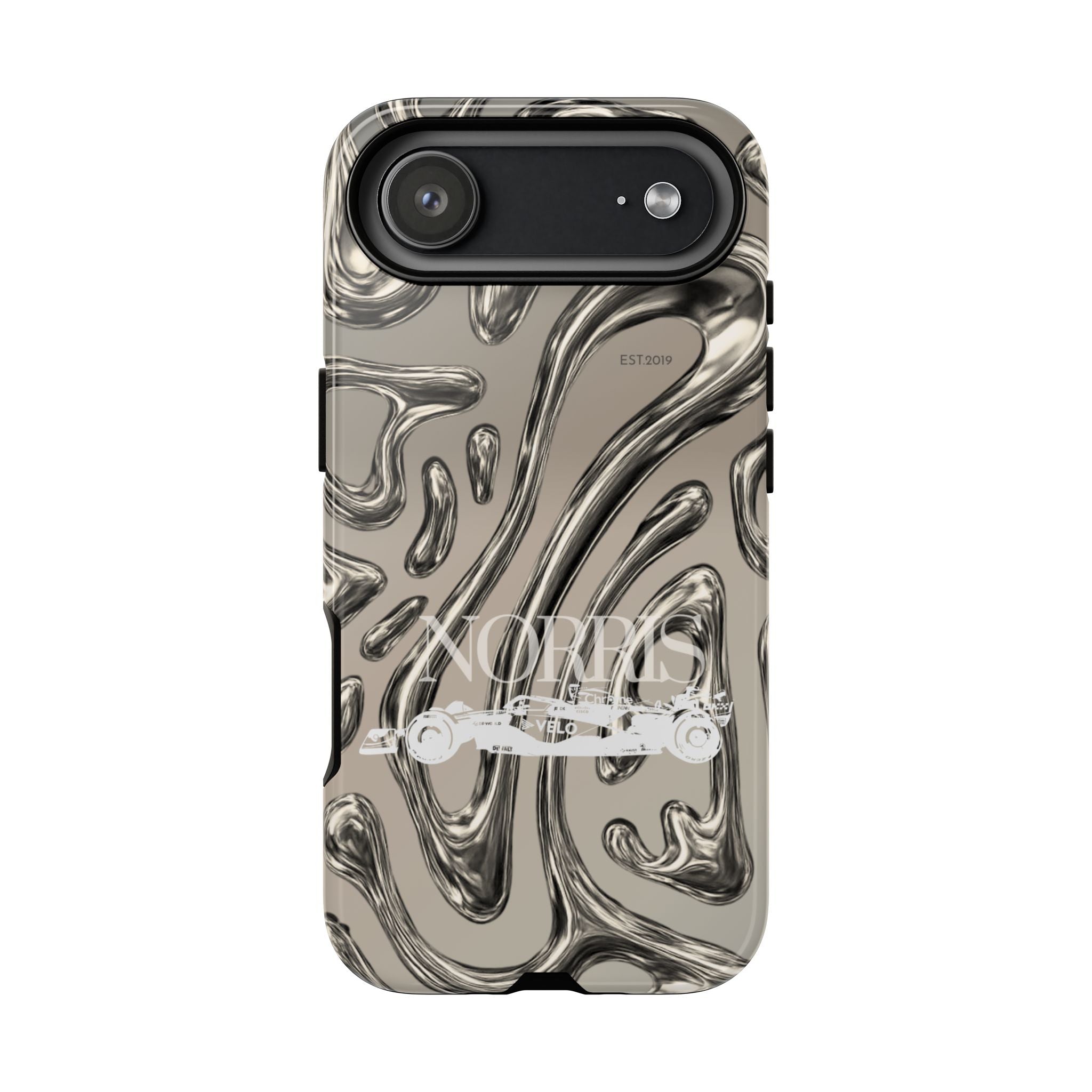 Lando Norris Chrome Phone Case (Glossy and Matte)
