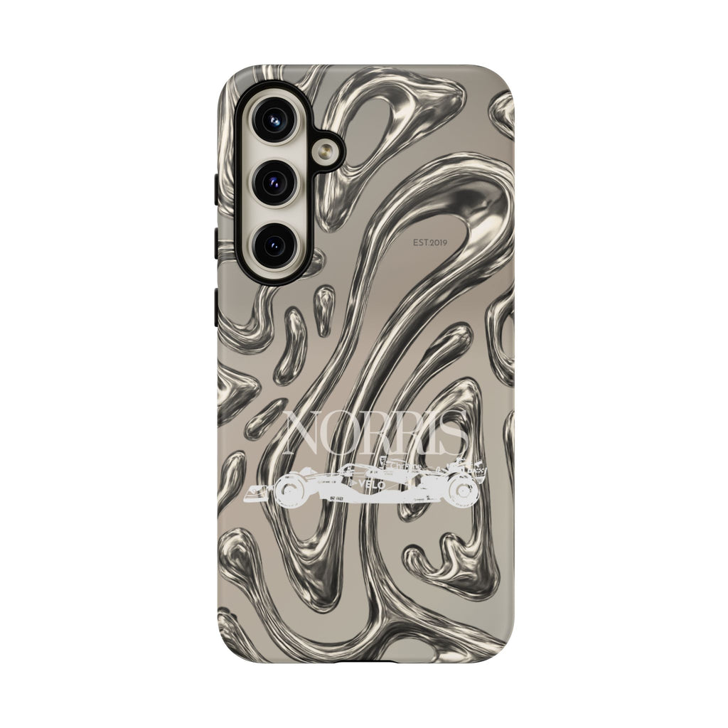 Lando Norris Chrome Phone Case (Glossy and Matte)