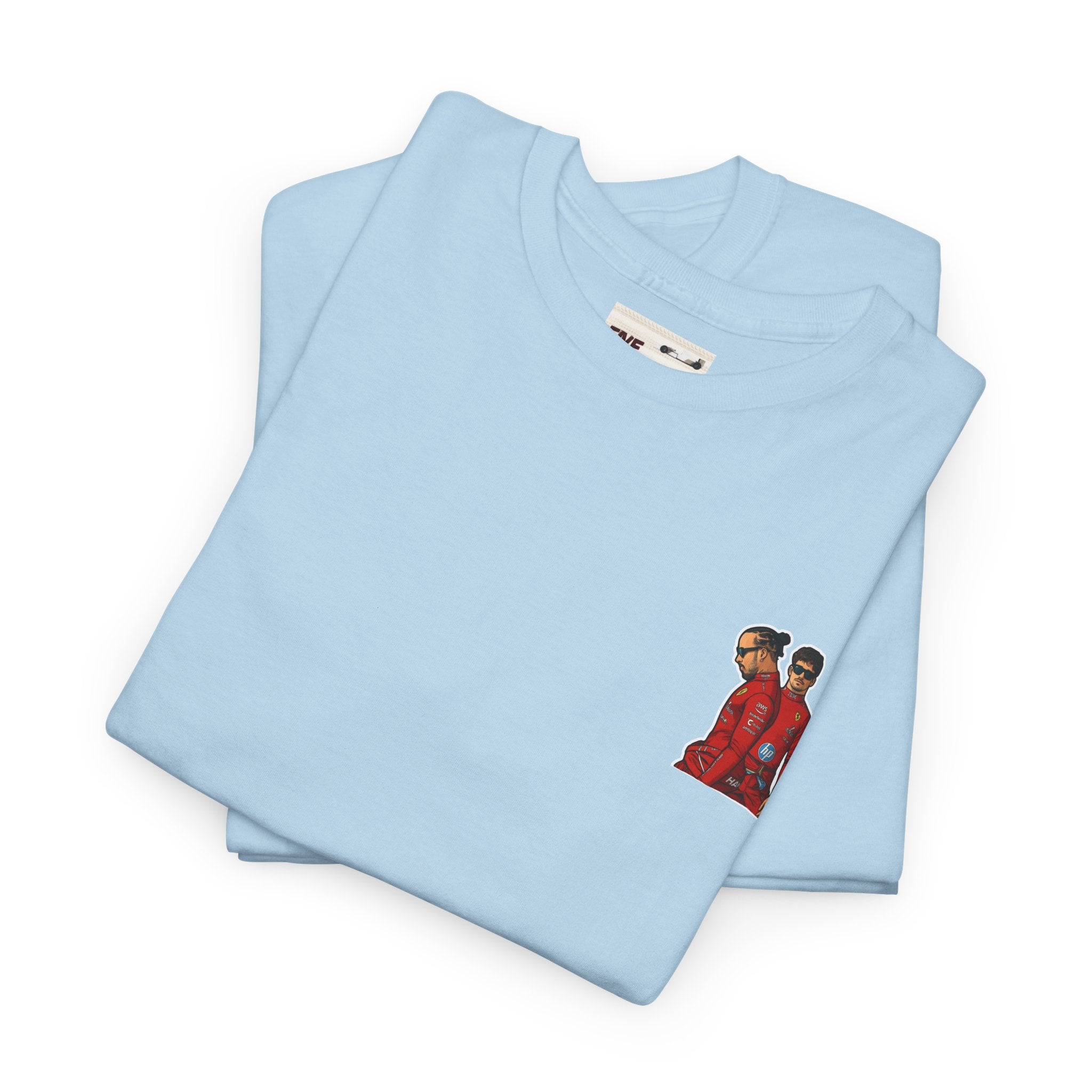 Charles Leclerc + Lewis Hamilton Cotton T-Shirt