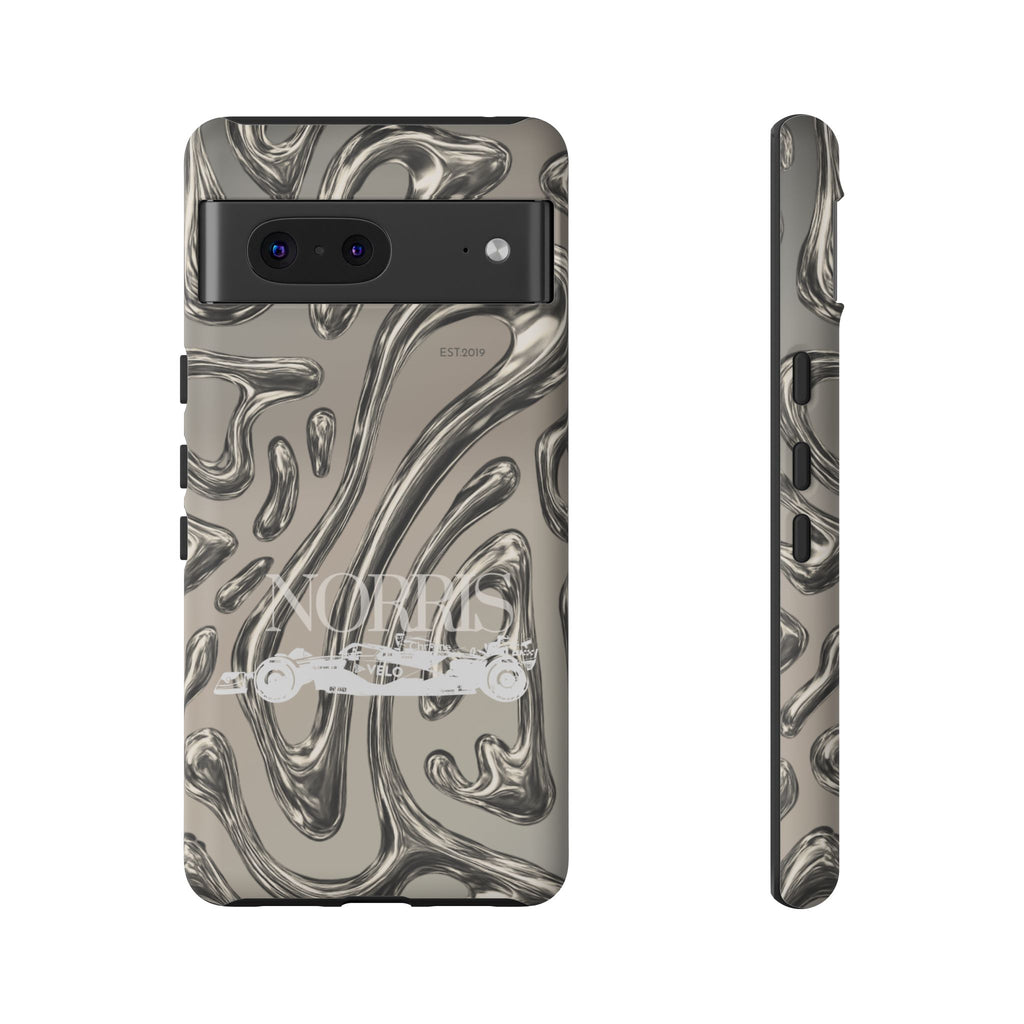 Lando Norris Chrome Phone Case (Glossy and Matte)