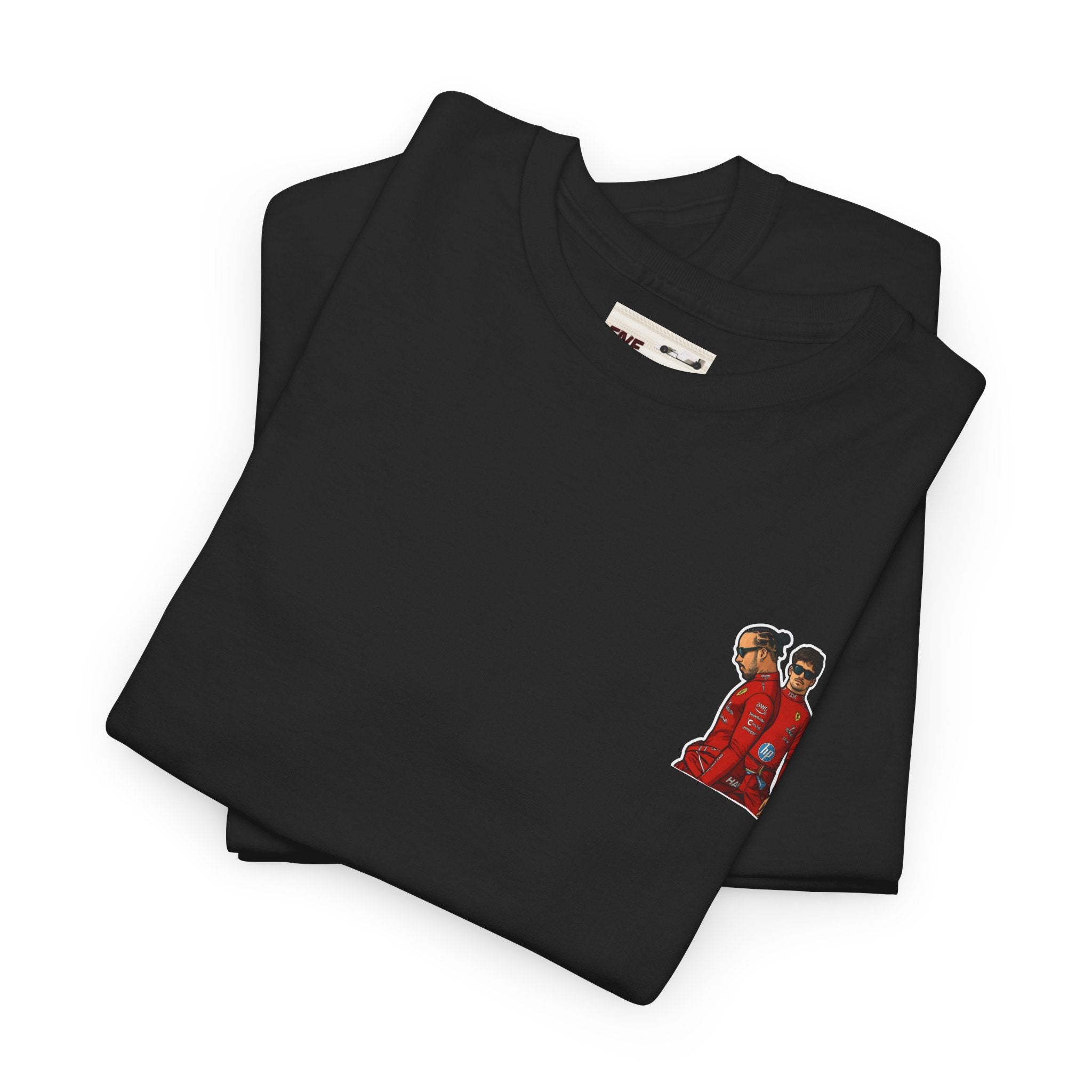 Charles Leclerc + Lewis Hamilton Cotton T-Shirt