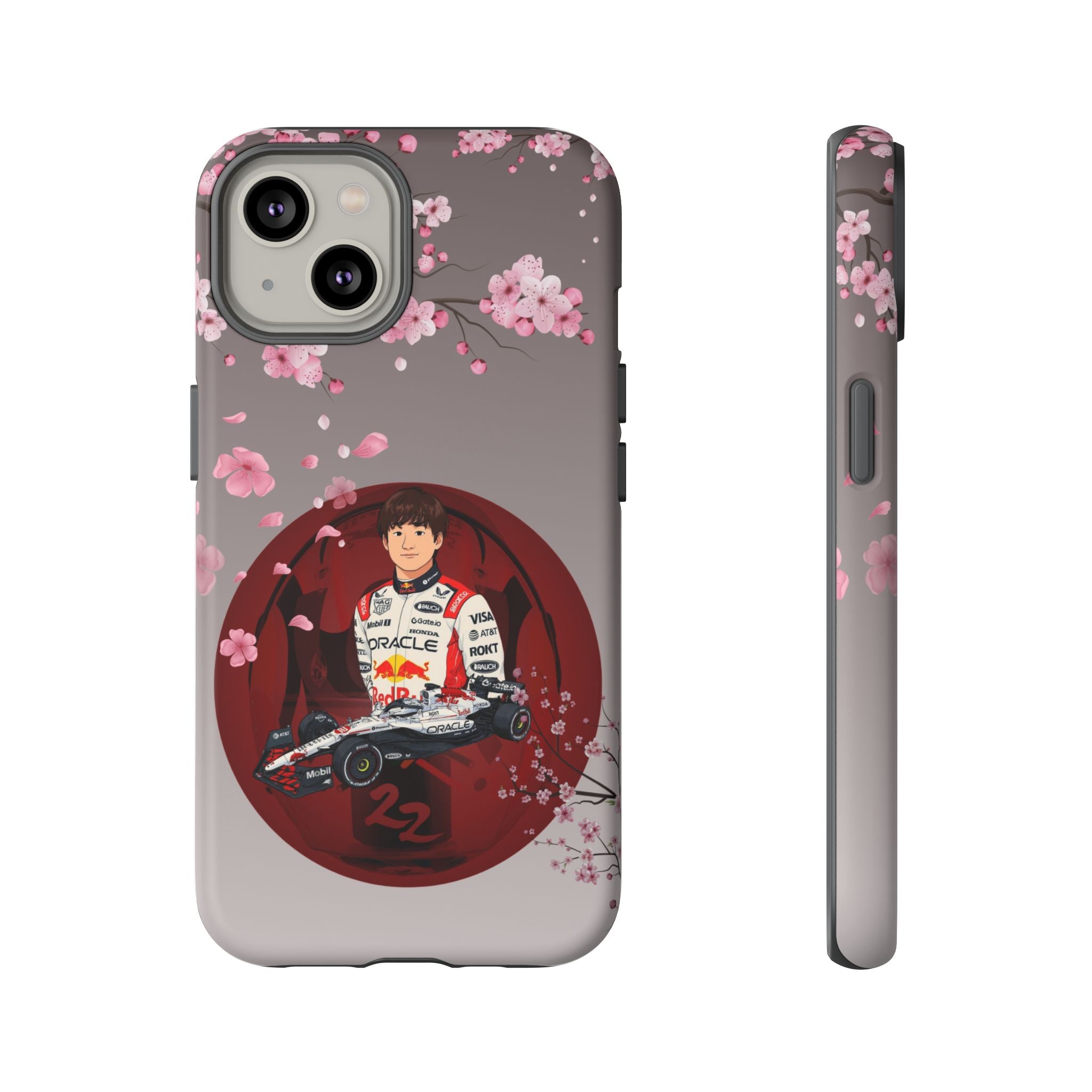 Yuki Tsunoda Japan Livery Phone Case (Glossy and Matte)